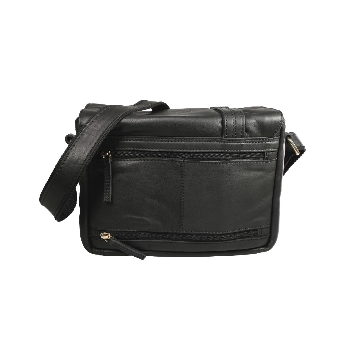 Kalahari KAAMA LS-31 Fototasche Nappaleder Schwarz