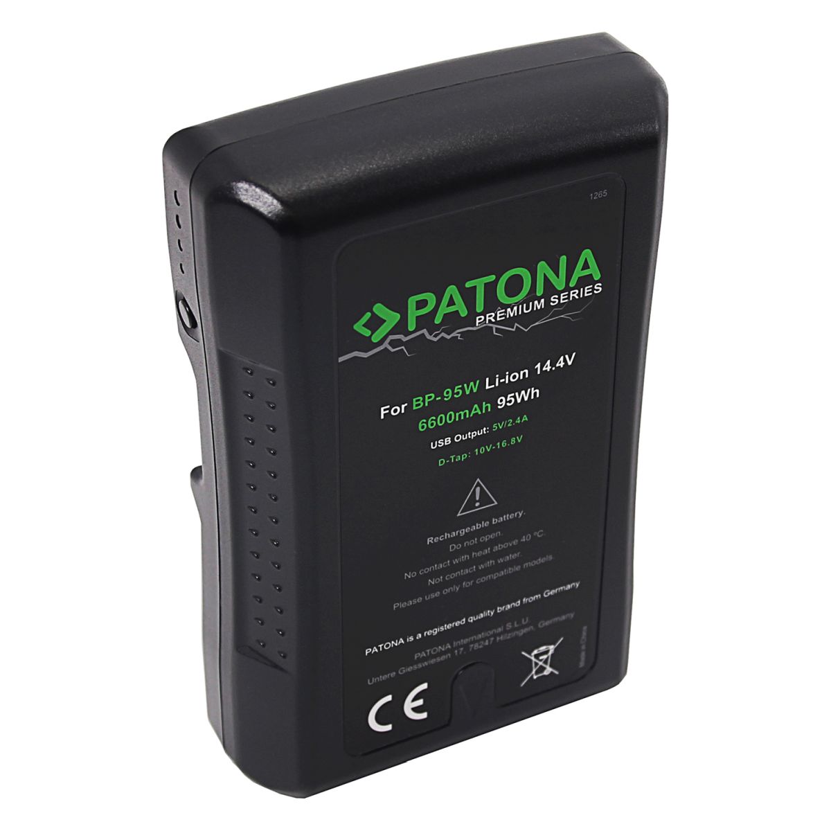 Patona V-Mount 95 Wh Premium
