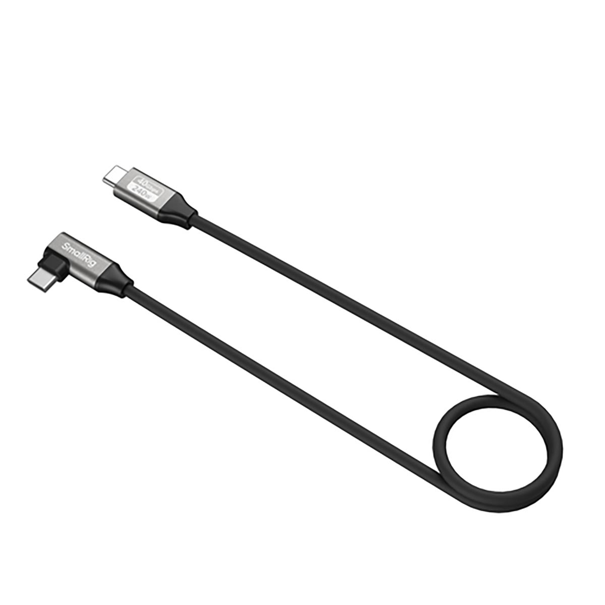 SmallRig 5076 USB-C-Datenkabel, gerade auf abgewinkelt 60 cm