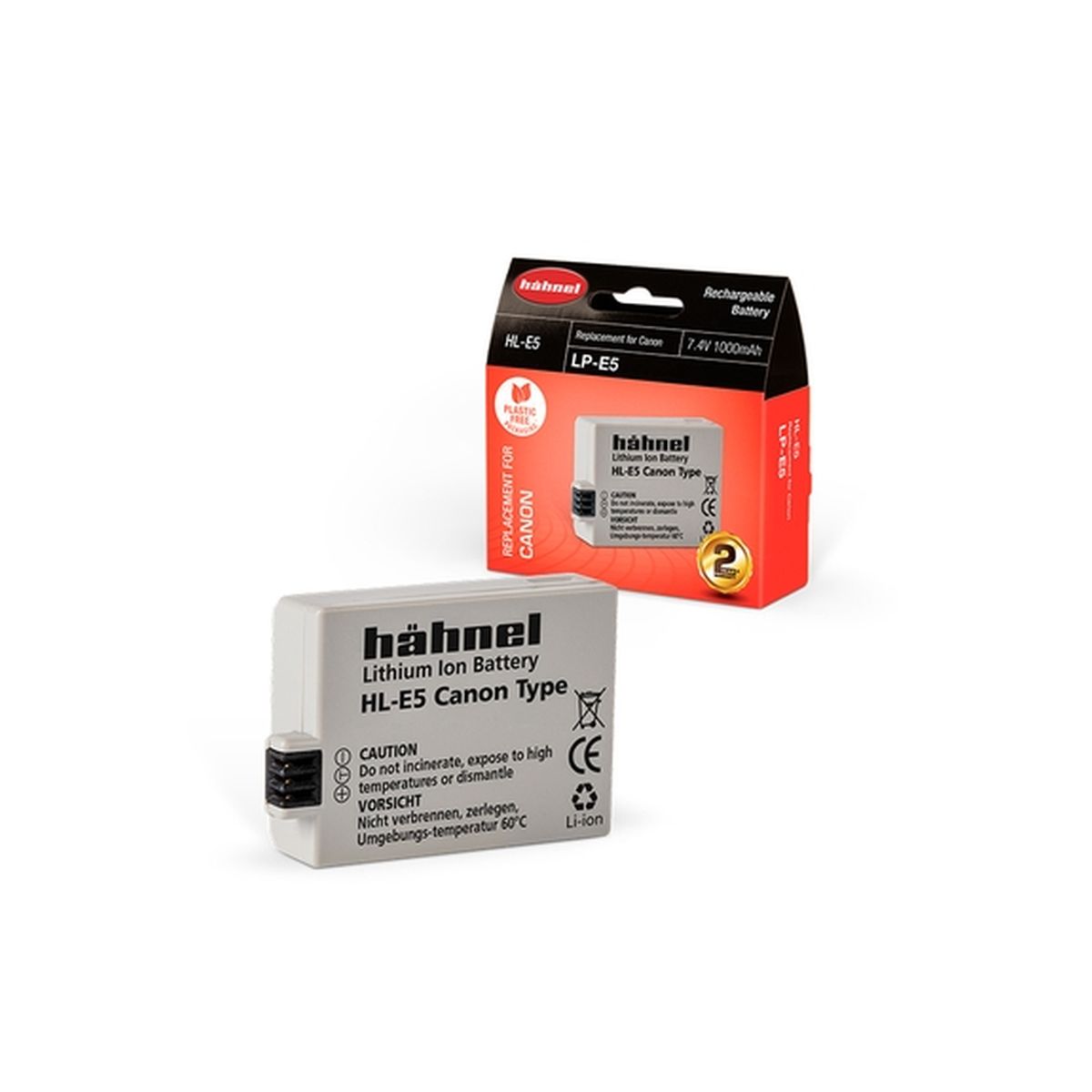 Hähnel HL-E5 Akku für Canon Hähnel HL-E5 Akku für Canon