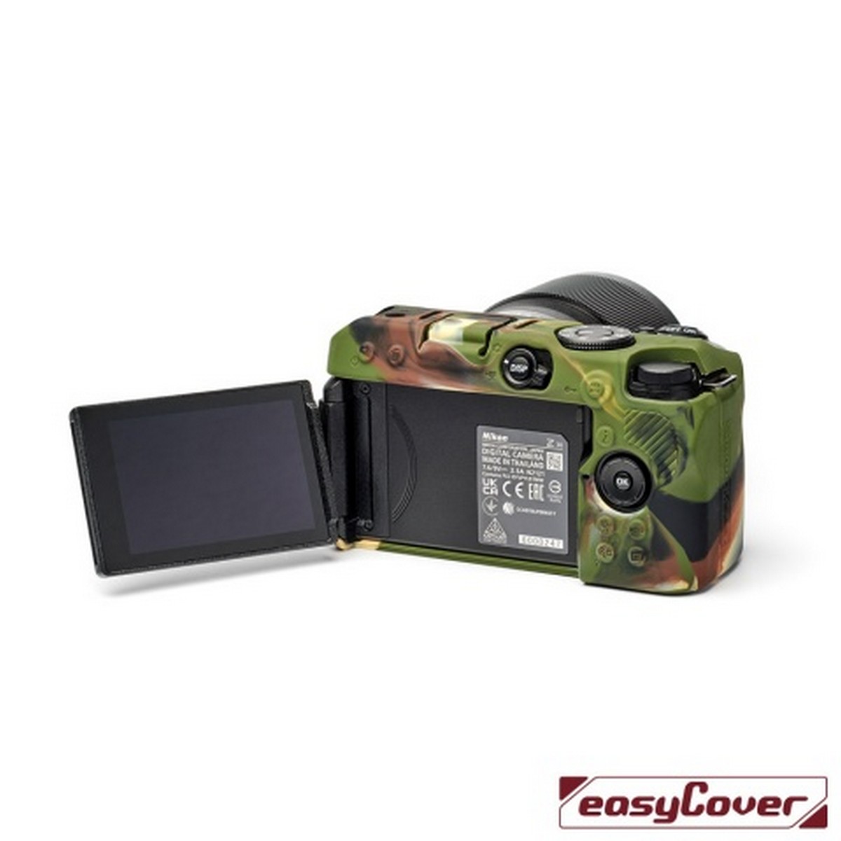 Easycover Silikon-Schutzhülle für Nikon Z30 Camouflage