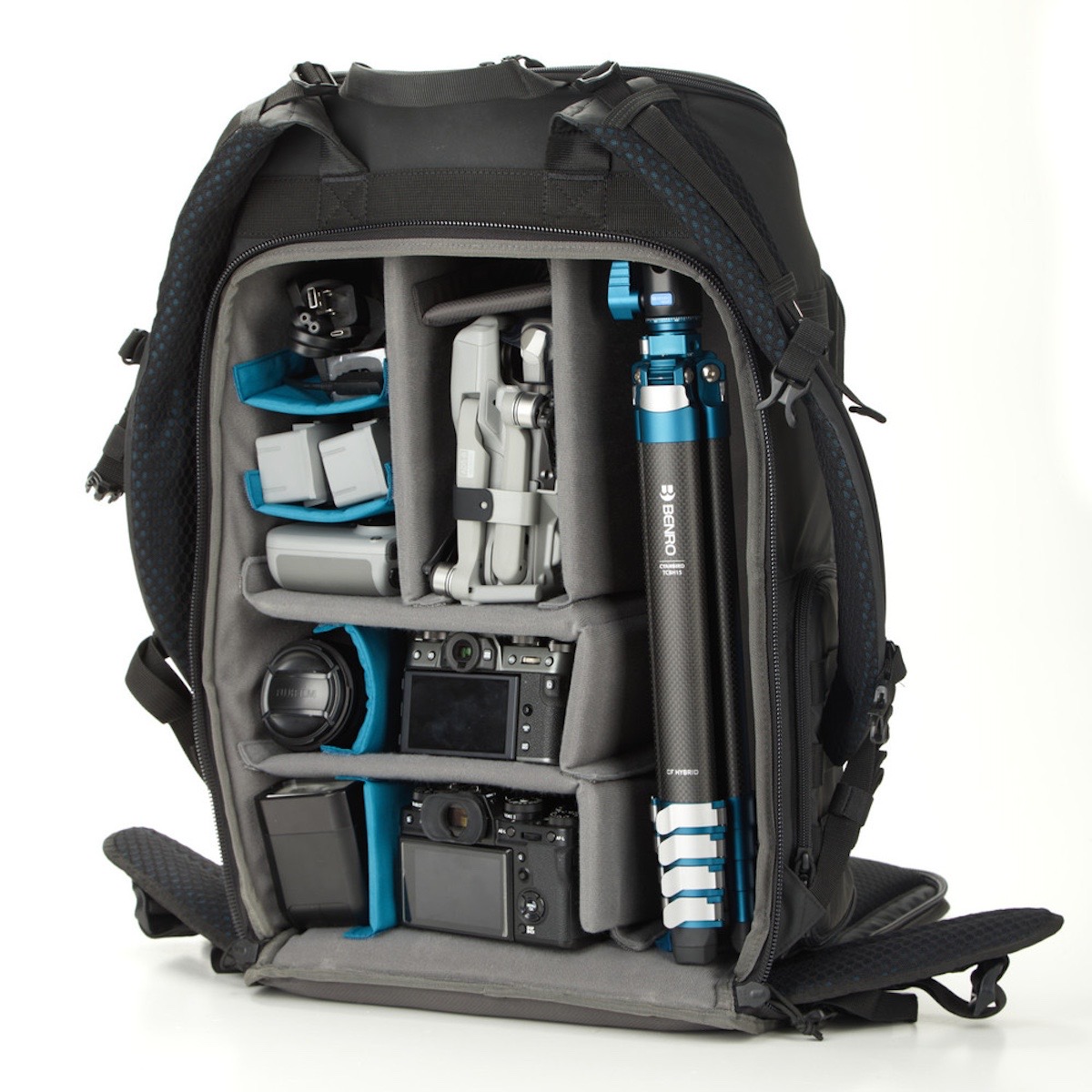 Benro CyanBird Carbon/Alu Stativ + N00P Kugelkopf