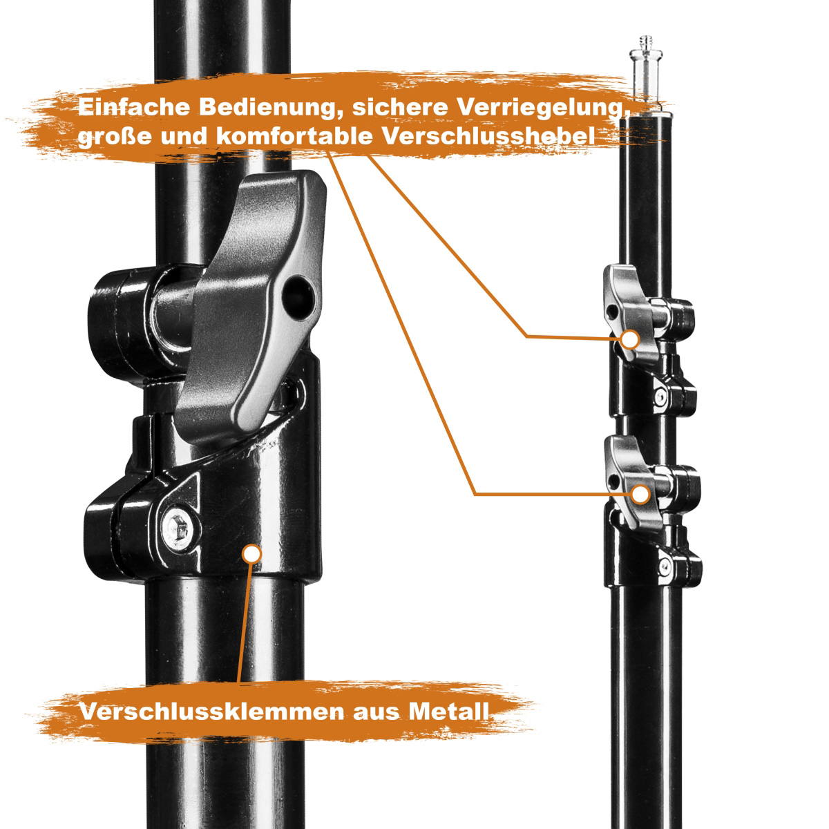 Walimex pro WT-806 Lampenstativ 256 cm