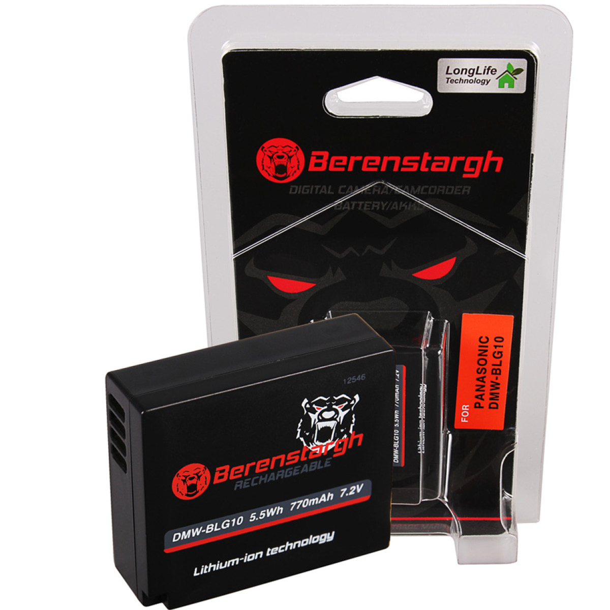 Berenstargh Akku Typ Panasonic DMW-BLG10 Berenstargh Akku Typ Panasonic DMW-BLG10