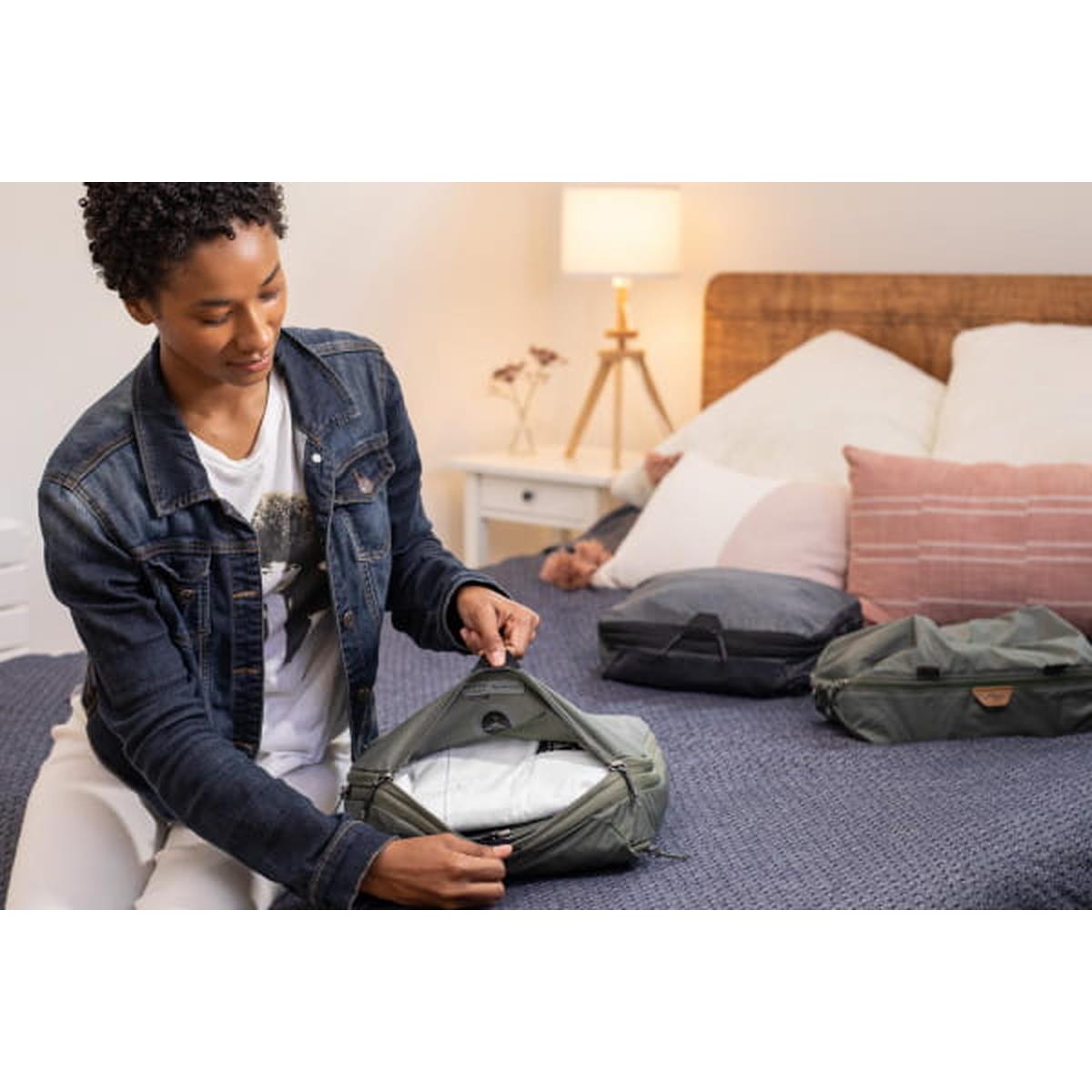 Peak Design Packing Cube Medium Packwürfel Sage (Salbeigrün) 18 L für Travel-Line-Rucksäcke und -Tas