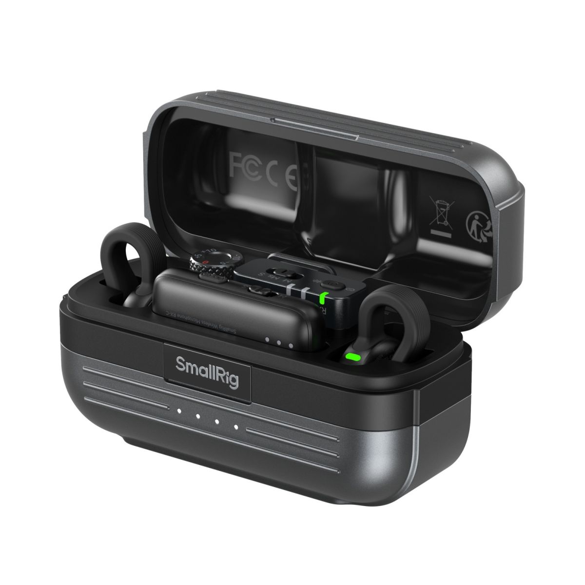 SmallRig 6526 S 70 Wireless Microphone mit Multi-Device Compatibility Schwarz