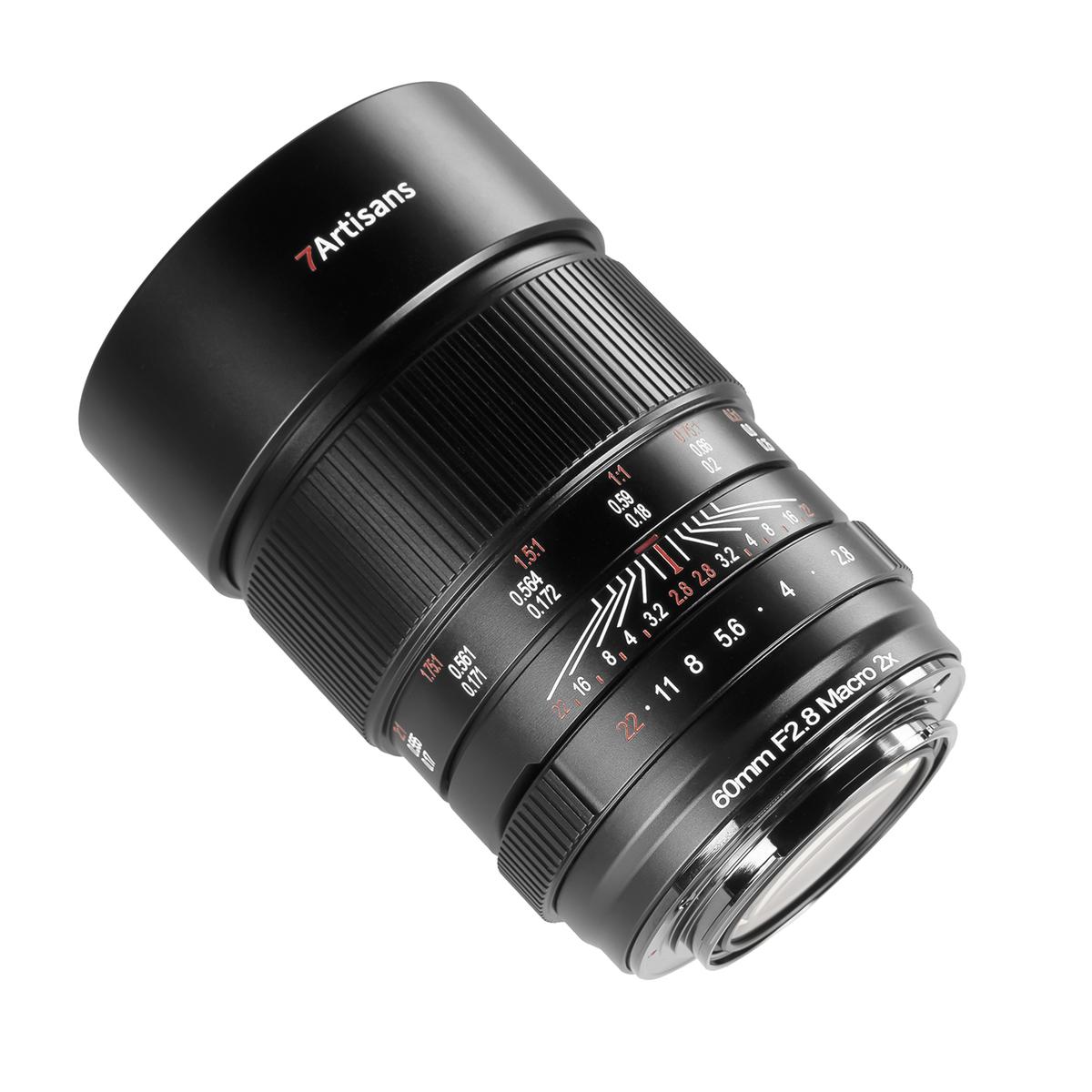 7Artisans 60mm f/2,8 Macro 2X für Canon RF