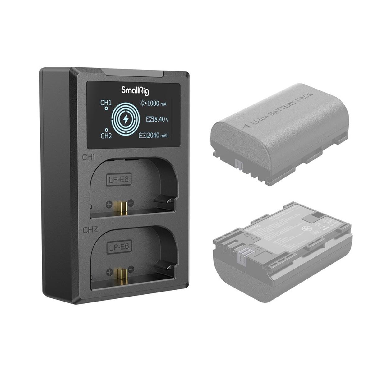 SmallRig 4084 LP-E6NH Camera Battery Charger