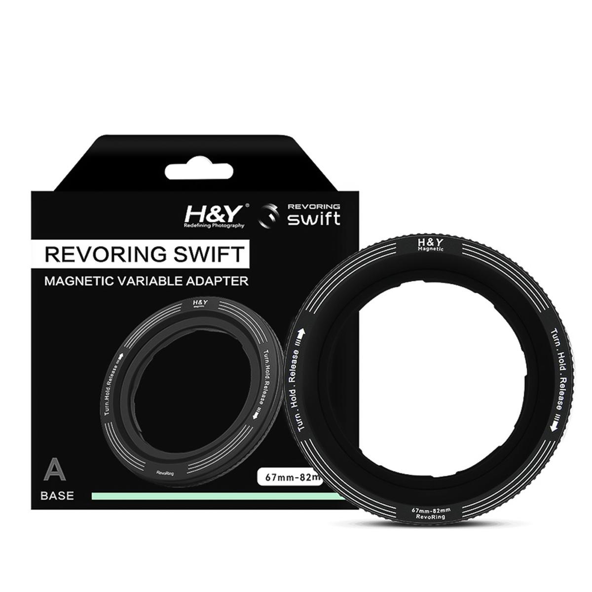 H&Y SWIFT A REVORING 67-82mm Adapter magnetisch