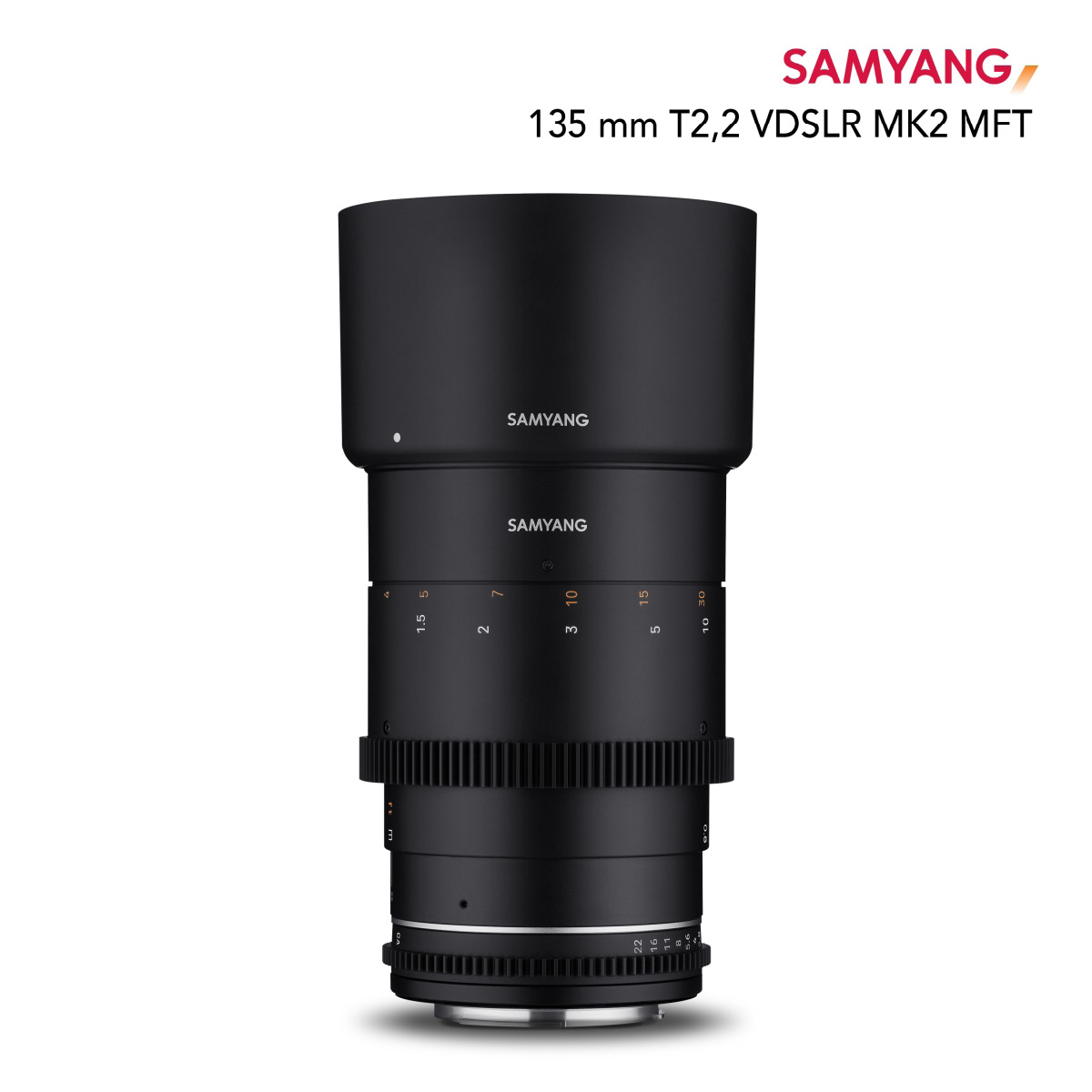 Samyang 135 mm T2,2 MF VDSLR MK 2 MFT