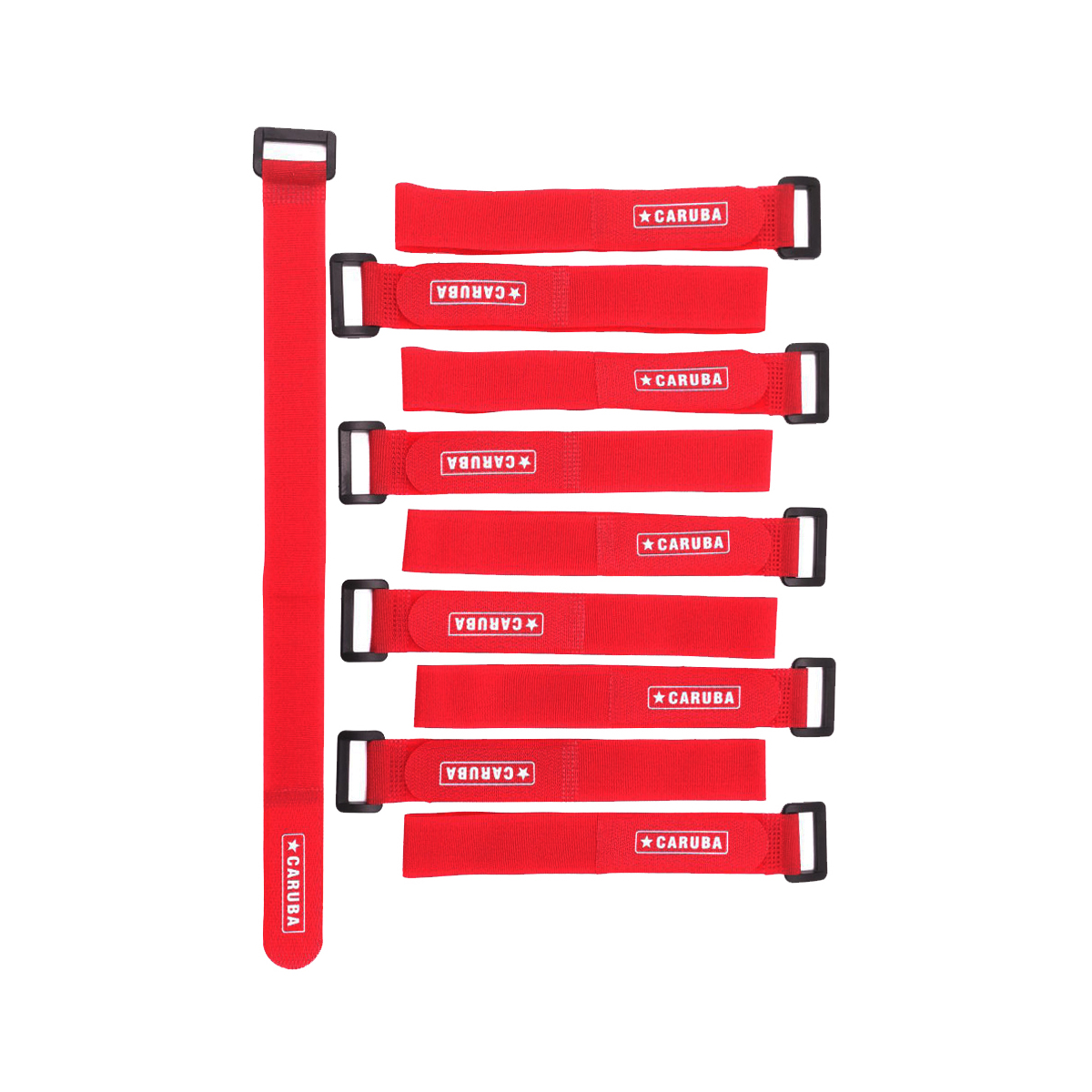 Caruba Fast Fixer Pro 1 Binder 10er Set Rot