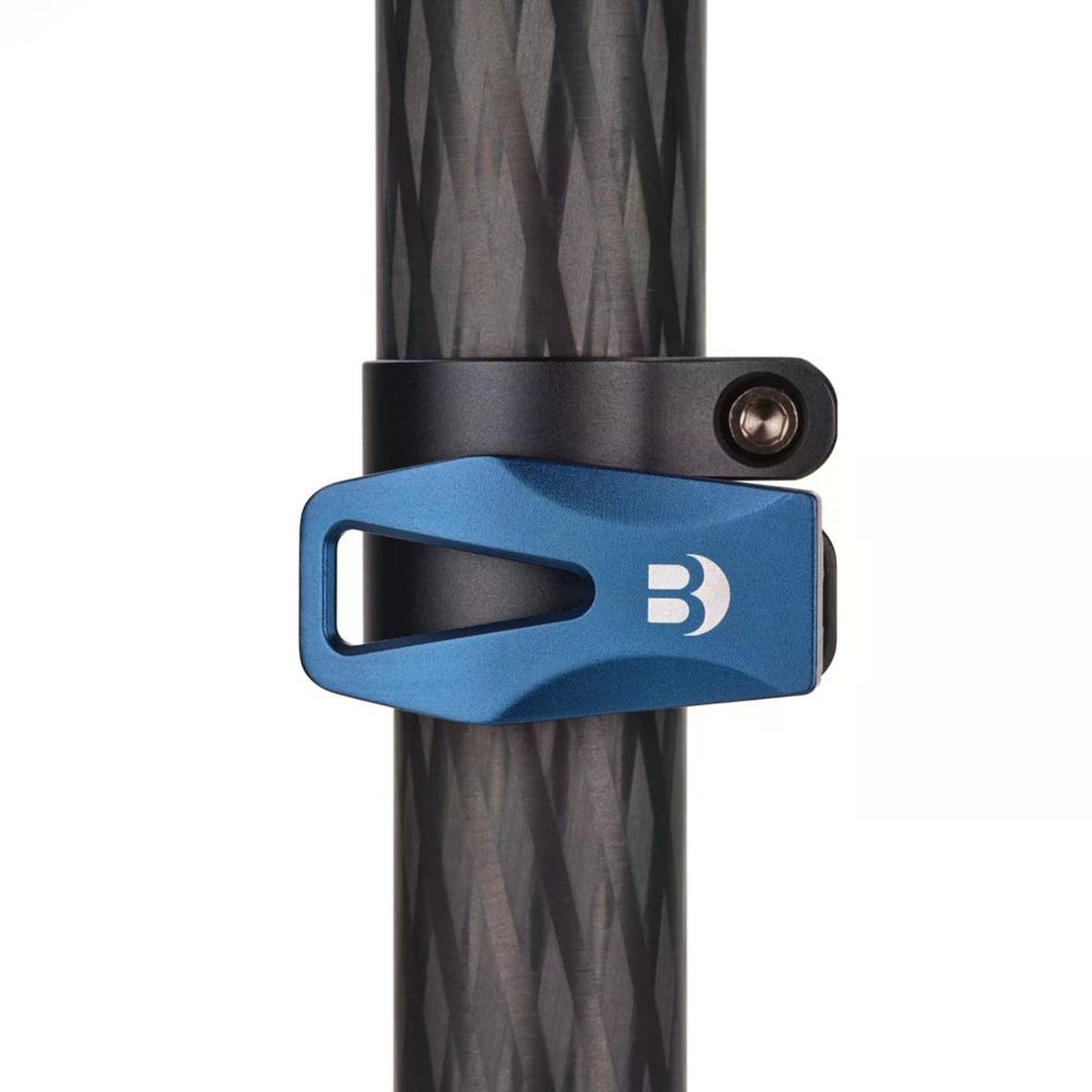 Benro MSD36CB Black Diamond SupaDupa Carbonfaser-Einbeinstativ Detailansicht Schnellspannhebel