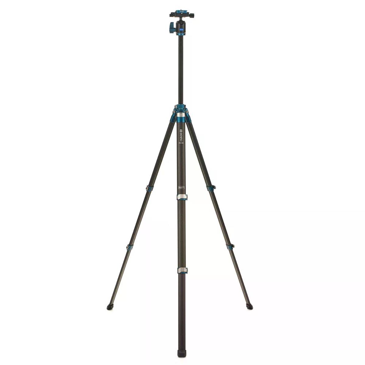 Benro MiniBird 3-Sektionen Carbonfaser-Stativ mit N00P Kopf komplett ausgefahren