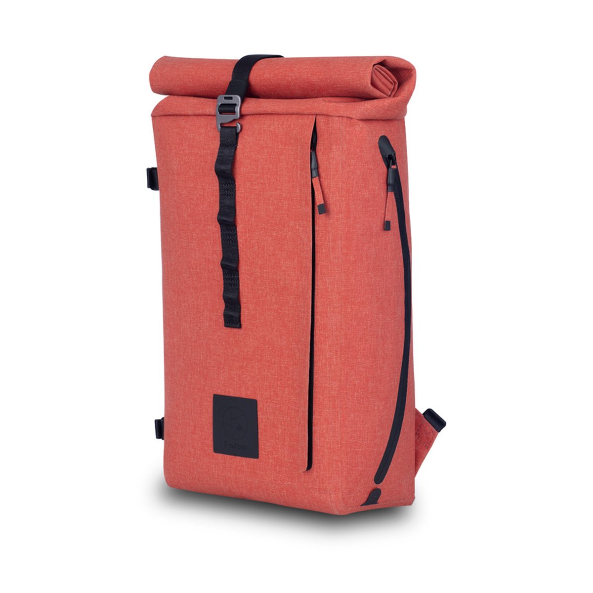 F-Stop DYOTA 11 Rooibos Tea (gebranntes orange) - Vorderansicht eines terracottafarbenen Roll-Top Rucksacks