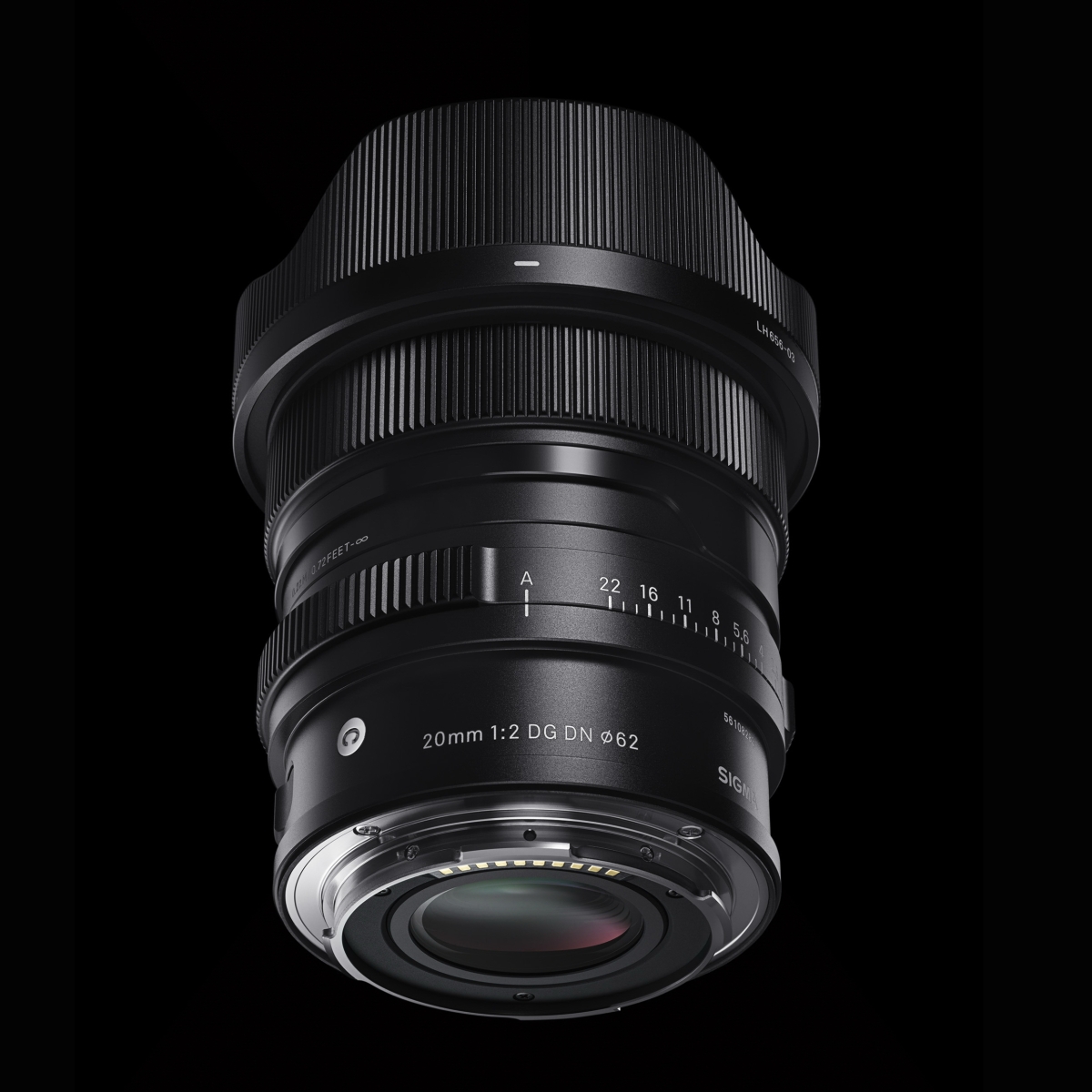 Sigma 20 mm 1:2,0 DG DN (C) L-Mount Schwarz
