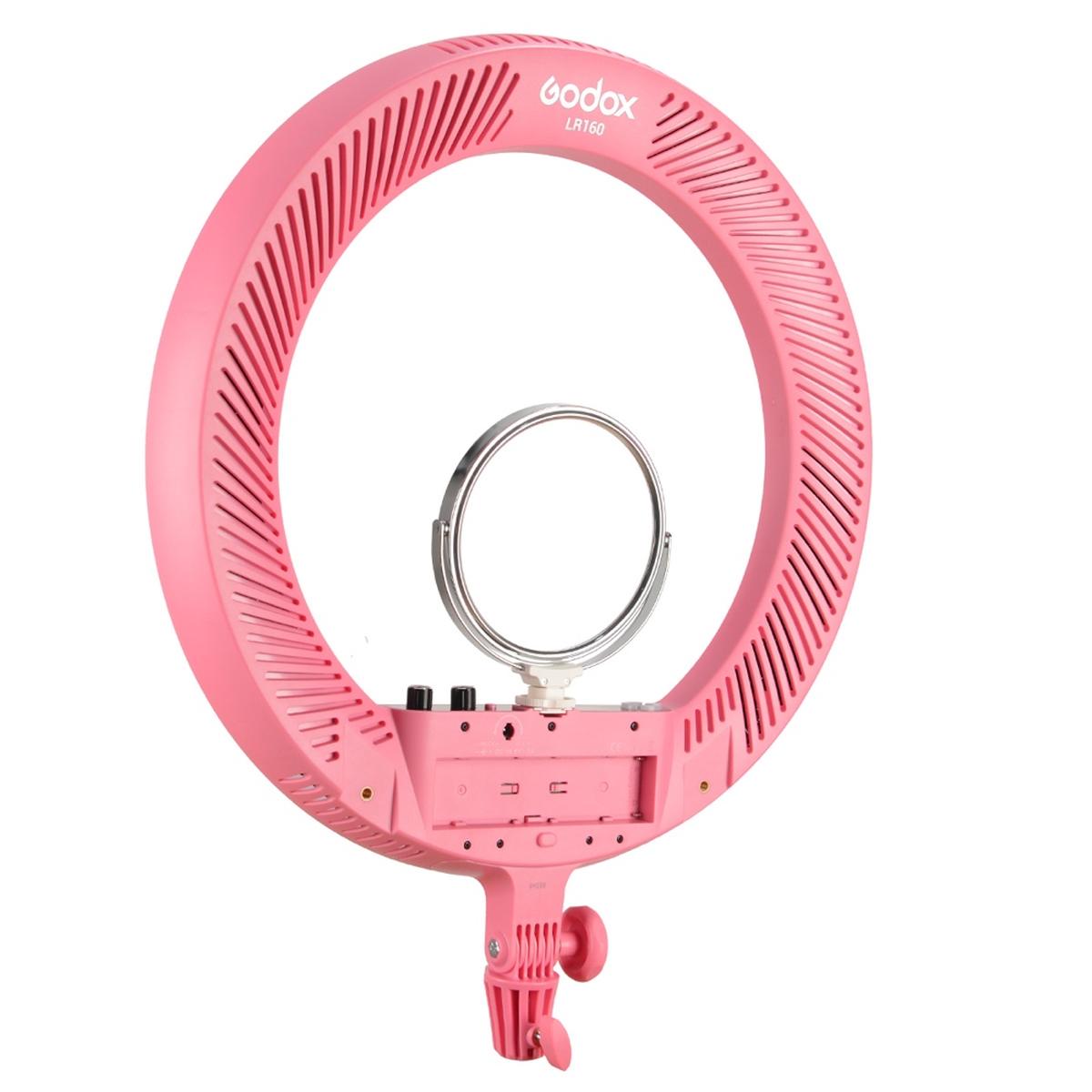 Godox LR160 LED-Ringlicht Pink