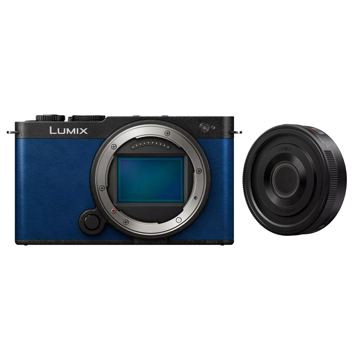 Panasonic Lumix DC-S9 Blau + Panasonic 26 mm 1:8,0 S