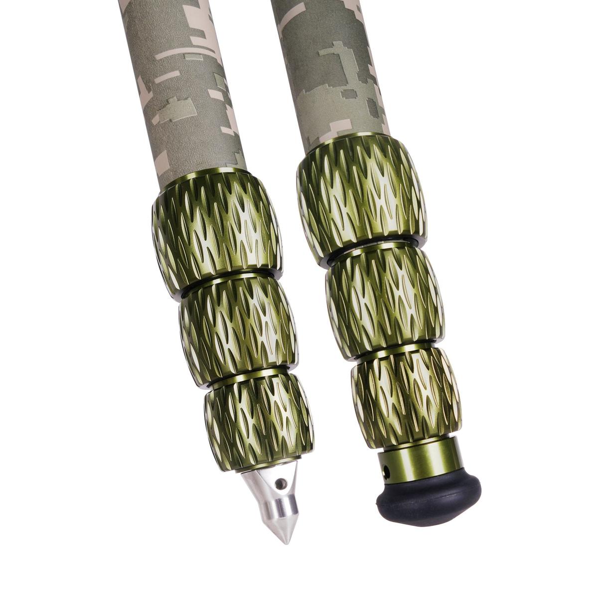 SIRUI CT-3204 Explorer Camouflage 2in1 Dreibeinstativ Carbon mit 15m Leveling Base 150 cm hoch - CT-Serie 