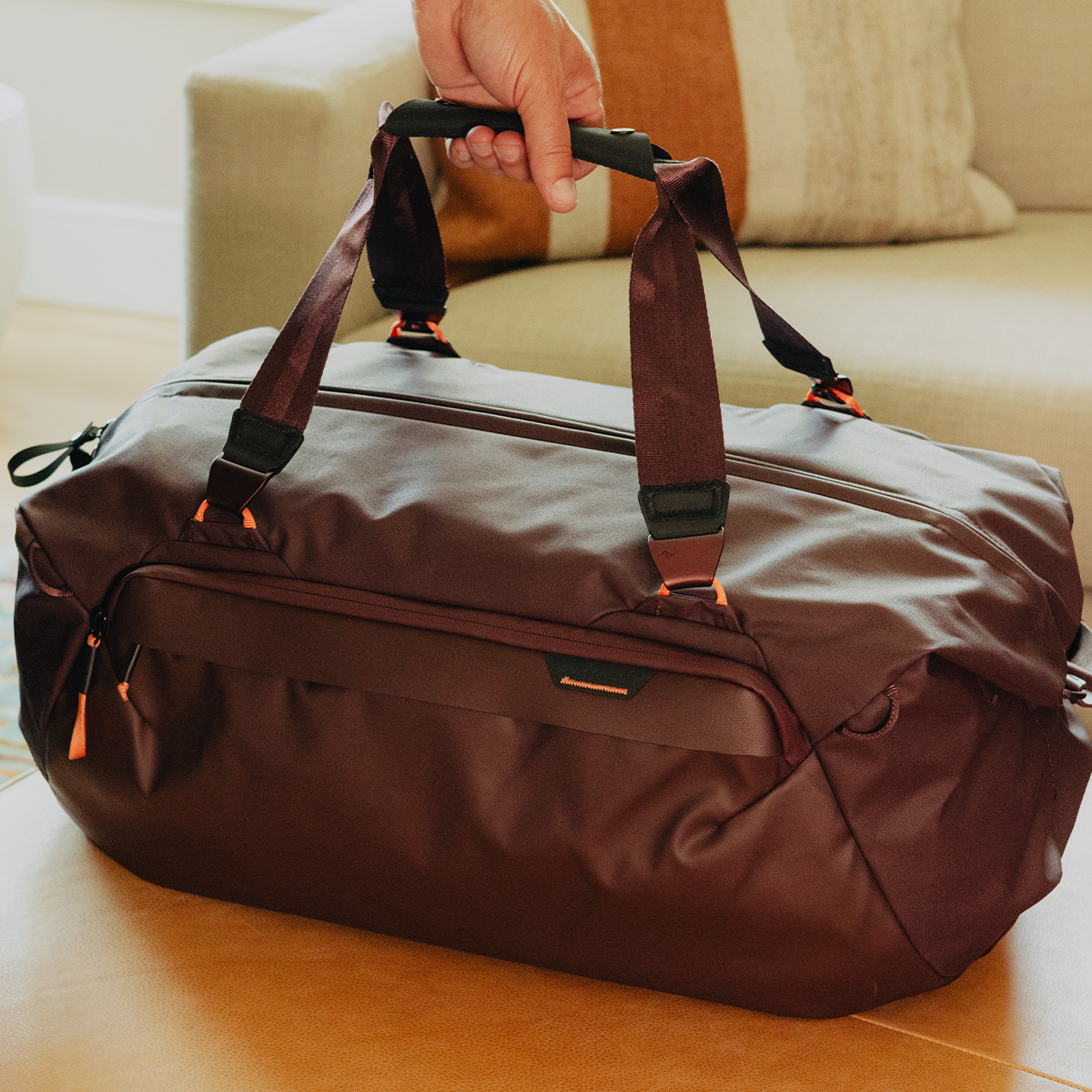 Peak Design Travel Duffel 50L Reisetasche Eclipse (Rot)