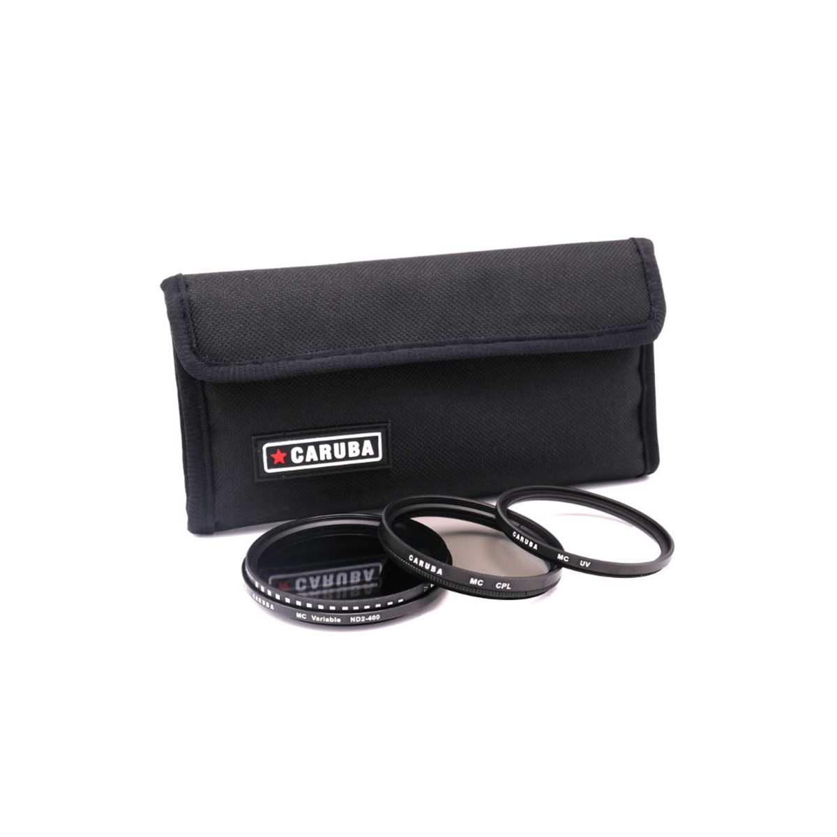 Caruba UV + CPL + Variable ND2 400 Kit 67mm