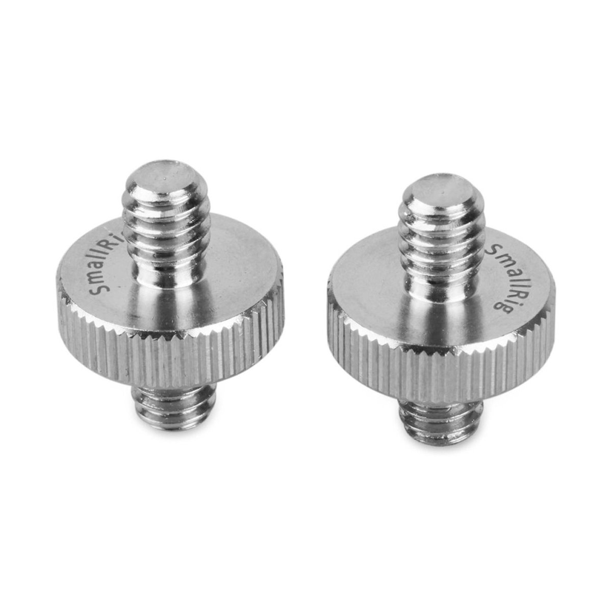 SmallRig 828 1/4" Double End Stud Doppelendbolzen - Lieferumfang: Zwei SmallRig Adapter-Schrauben