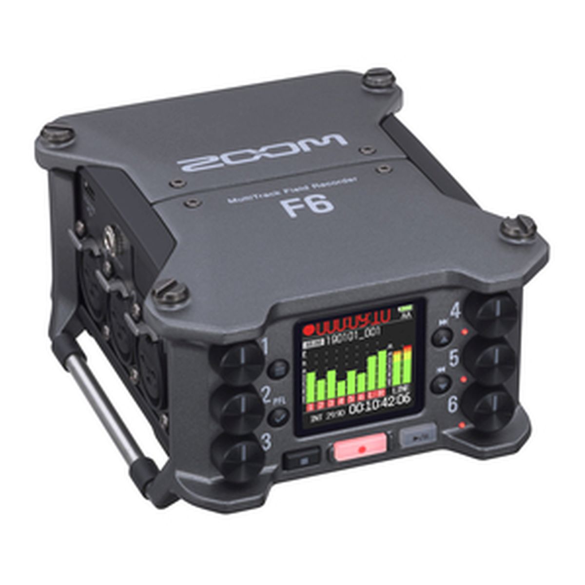 Zoom F6 MultiTrack Field Recorder für Tonaufnahmen