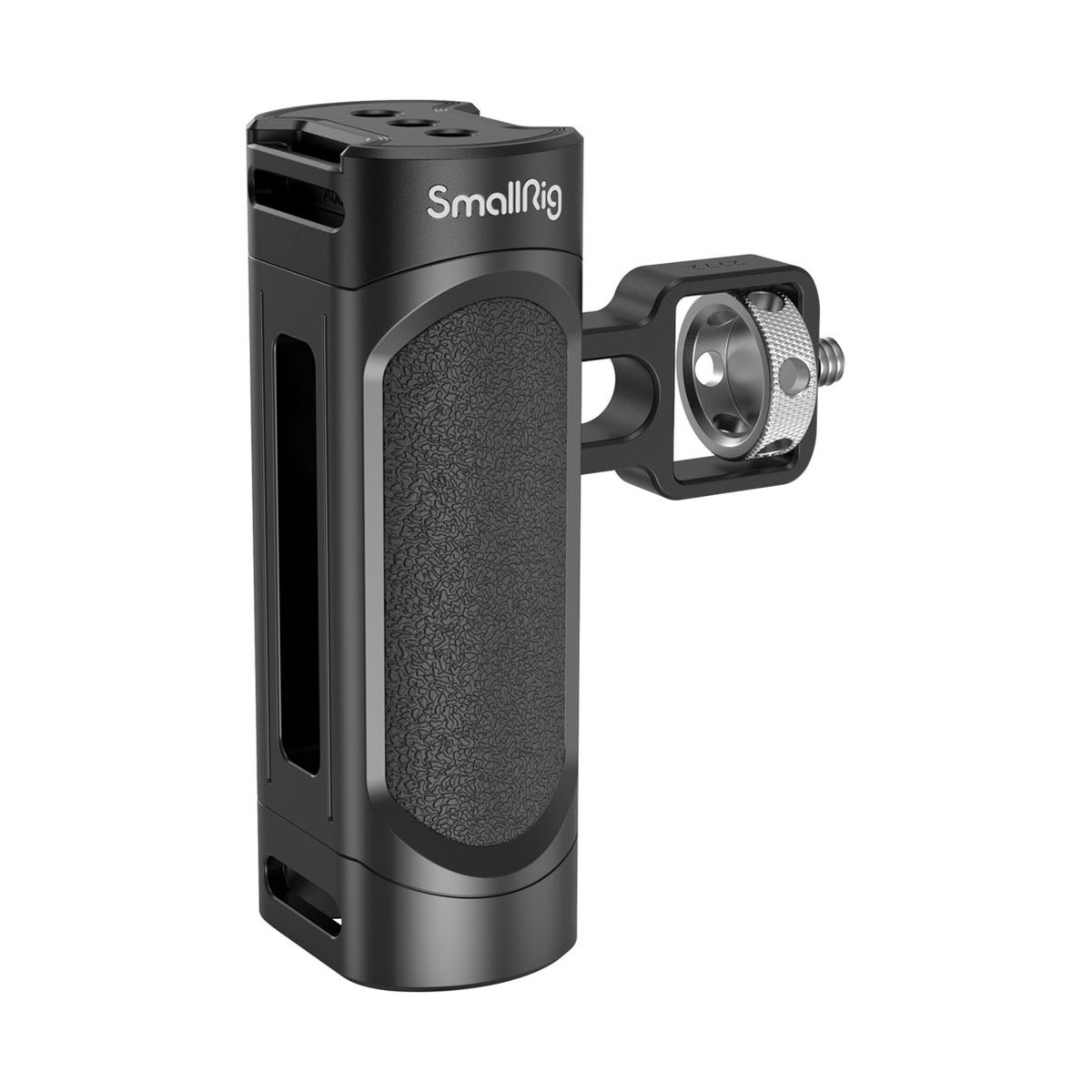 SmallRig 2772 leichter Seitengriff für Smartphone - SmallRig Kameragriff Schrägansicht mit Klemmbefestigung