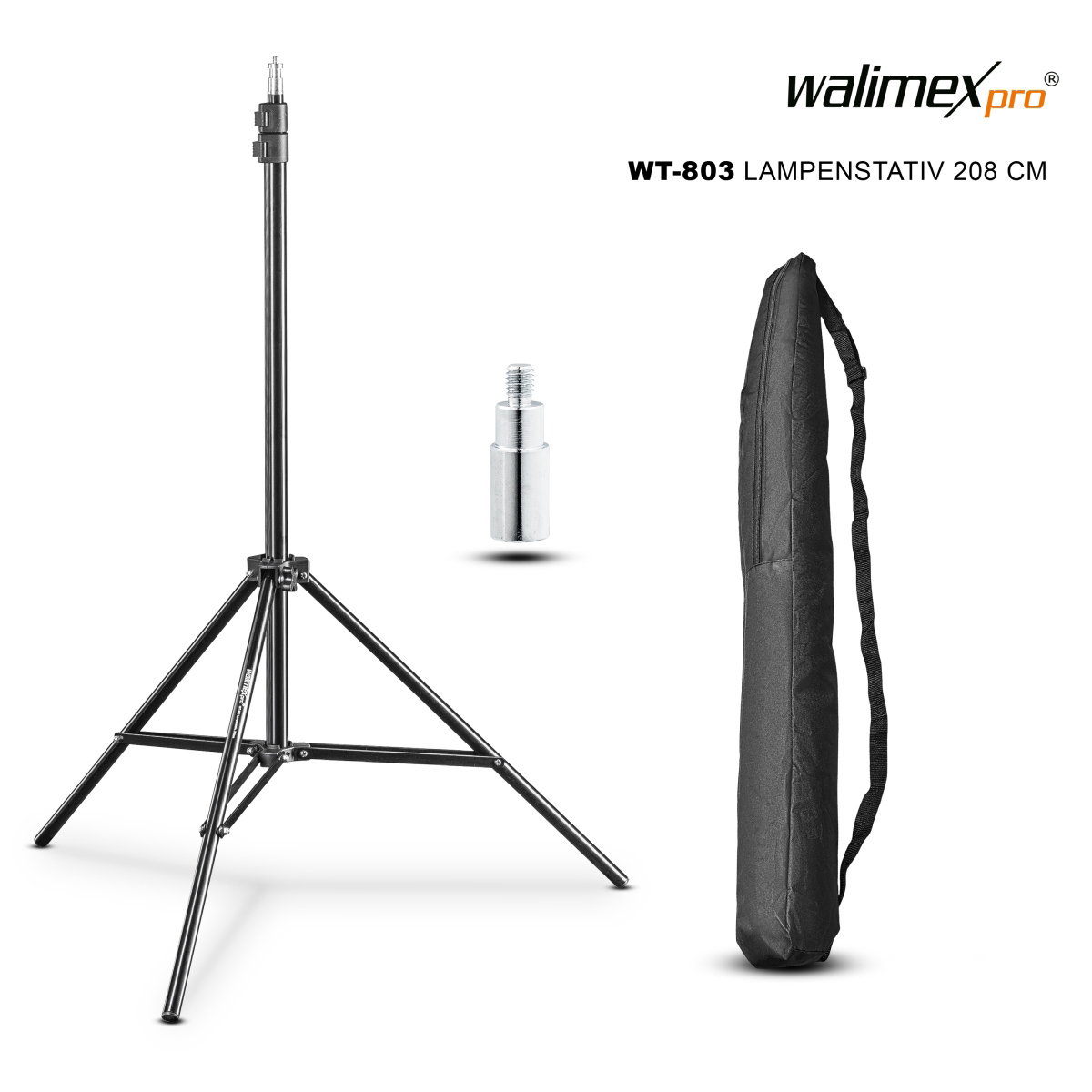 Walimex pro WT-803 Lampenstativ Walimex pro WT-803 Lampenstativ