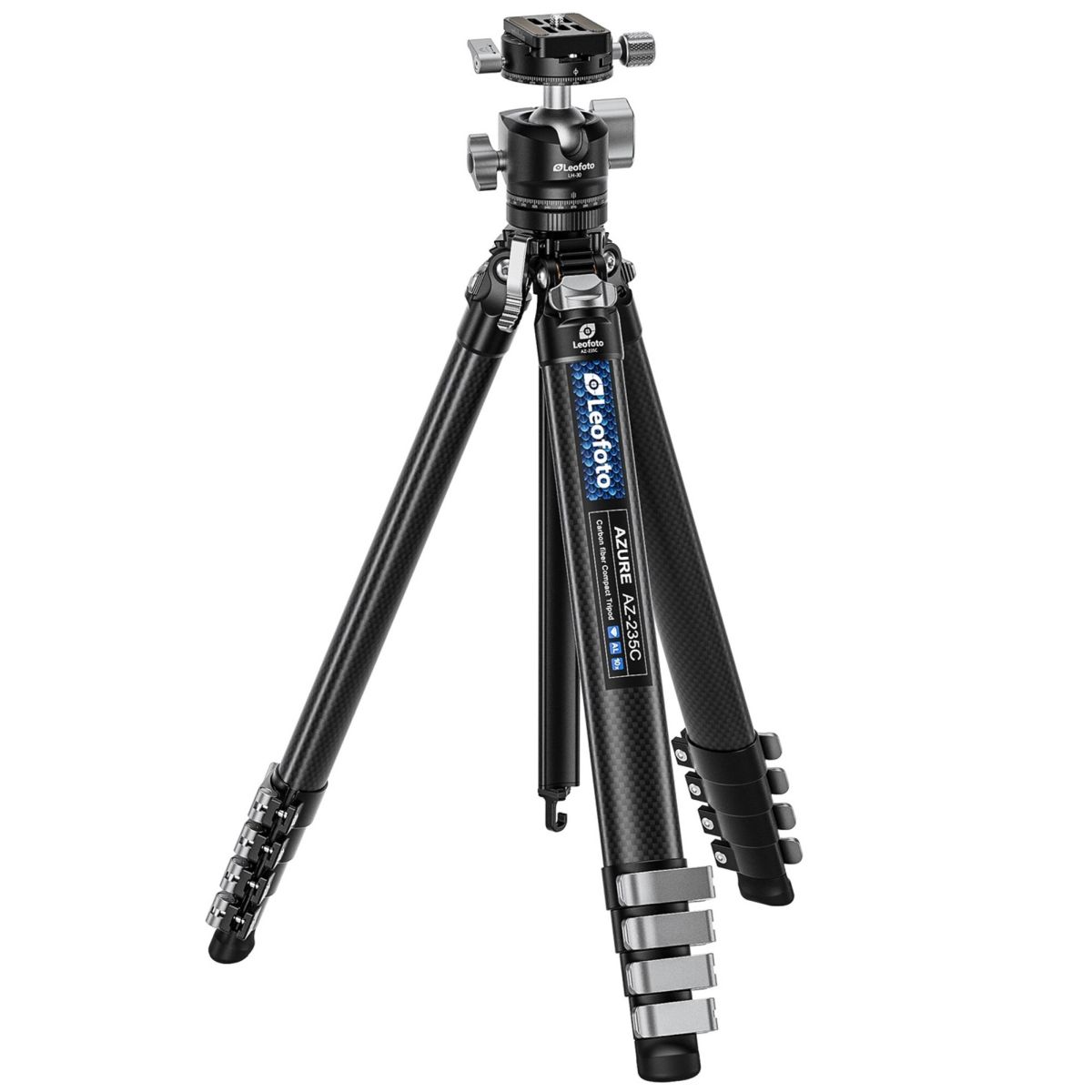 Leofoto Carbon-Dreibeinstativ Azure AZ-235C + Kugelkopf LH-30R