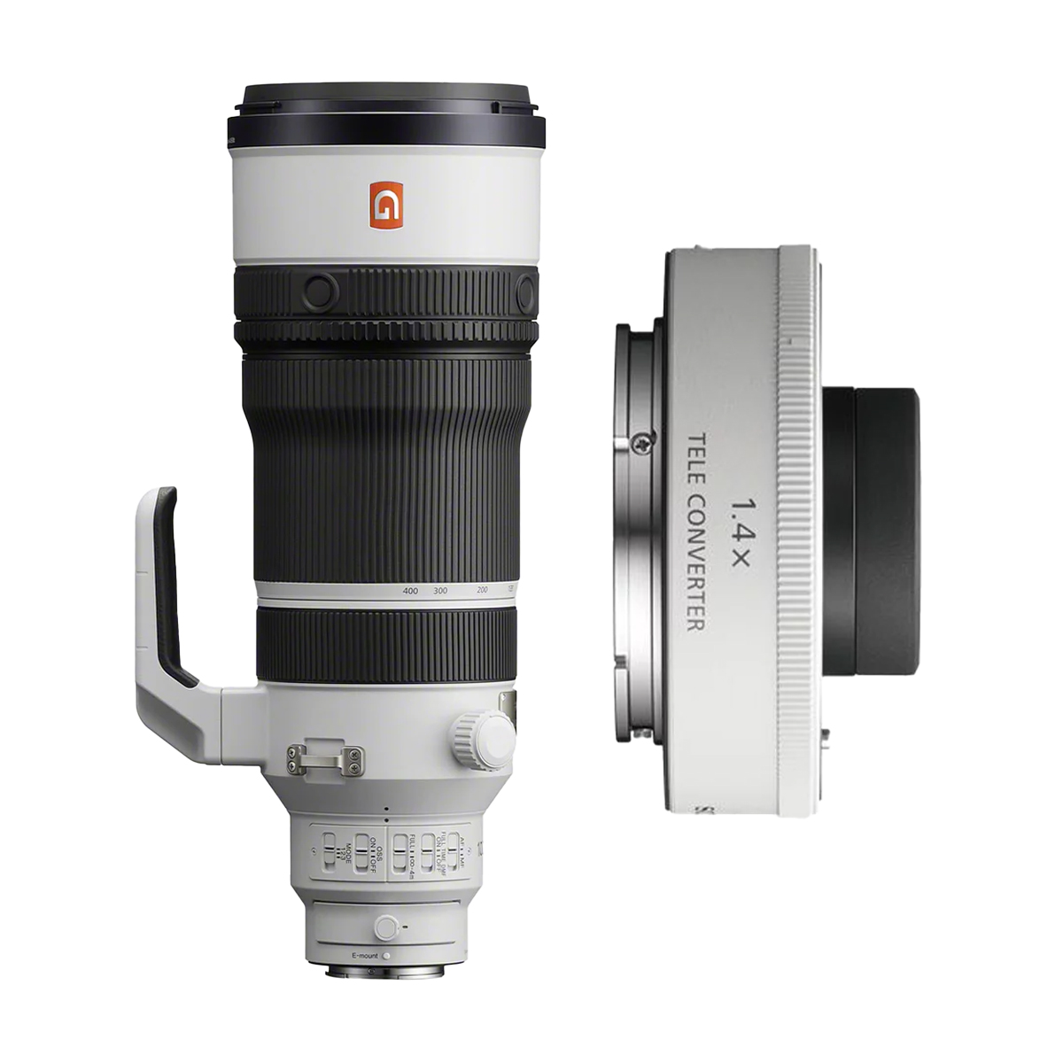 Sony 100-400mm 1:4,5-5,6 GM OSS FE Telezoomobjektiv mit Sony 1,4x Telekonverter