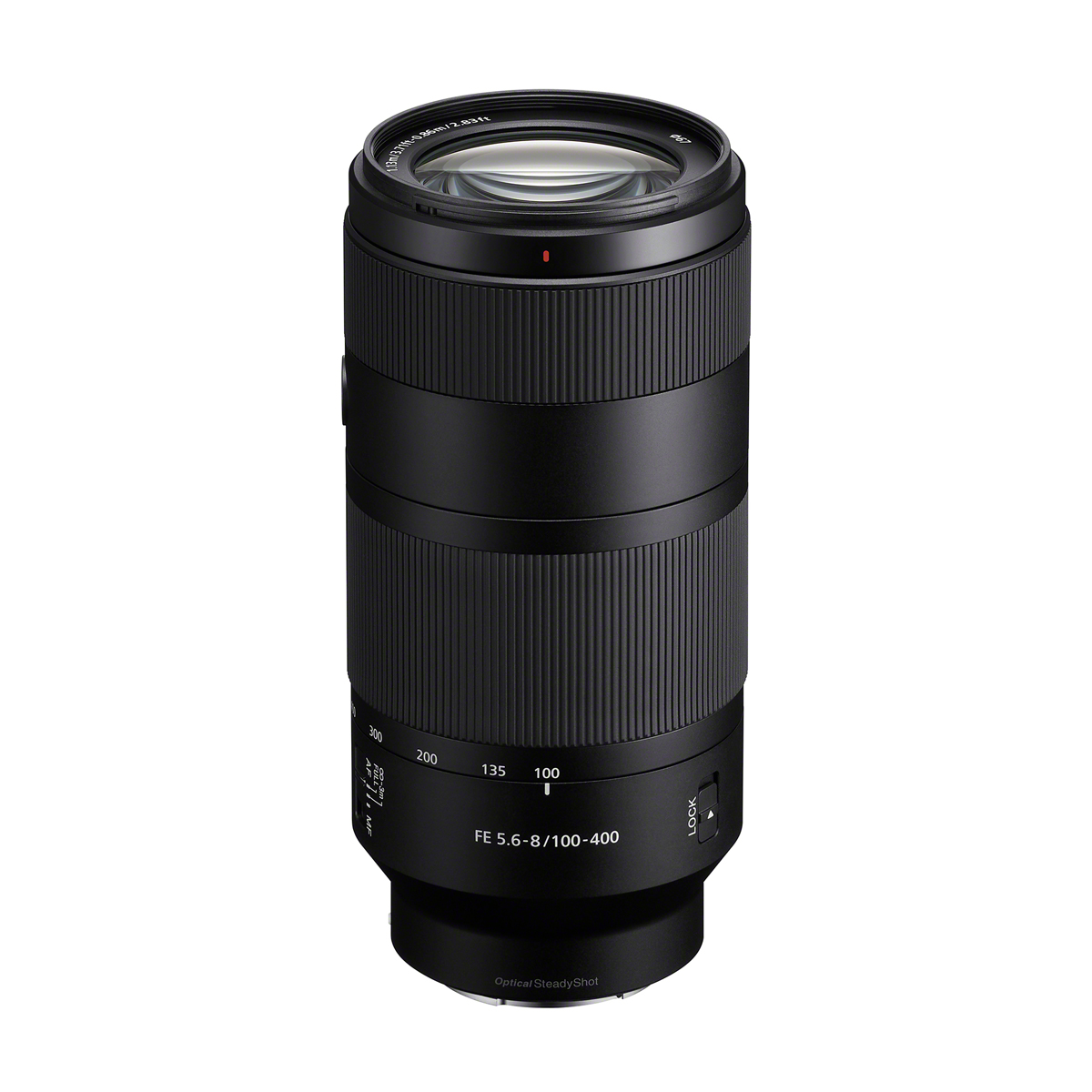 Sony 100-400 mm Telezoomobjektiv für Vollformat schwarz