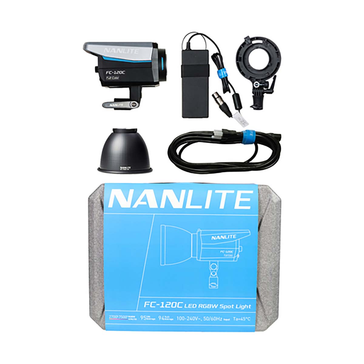 Nanlite FC-120C Full-Color Reportage- und Studio-Scheinwerfer