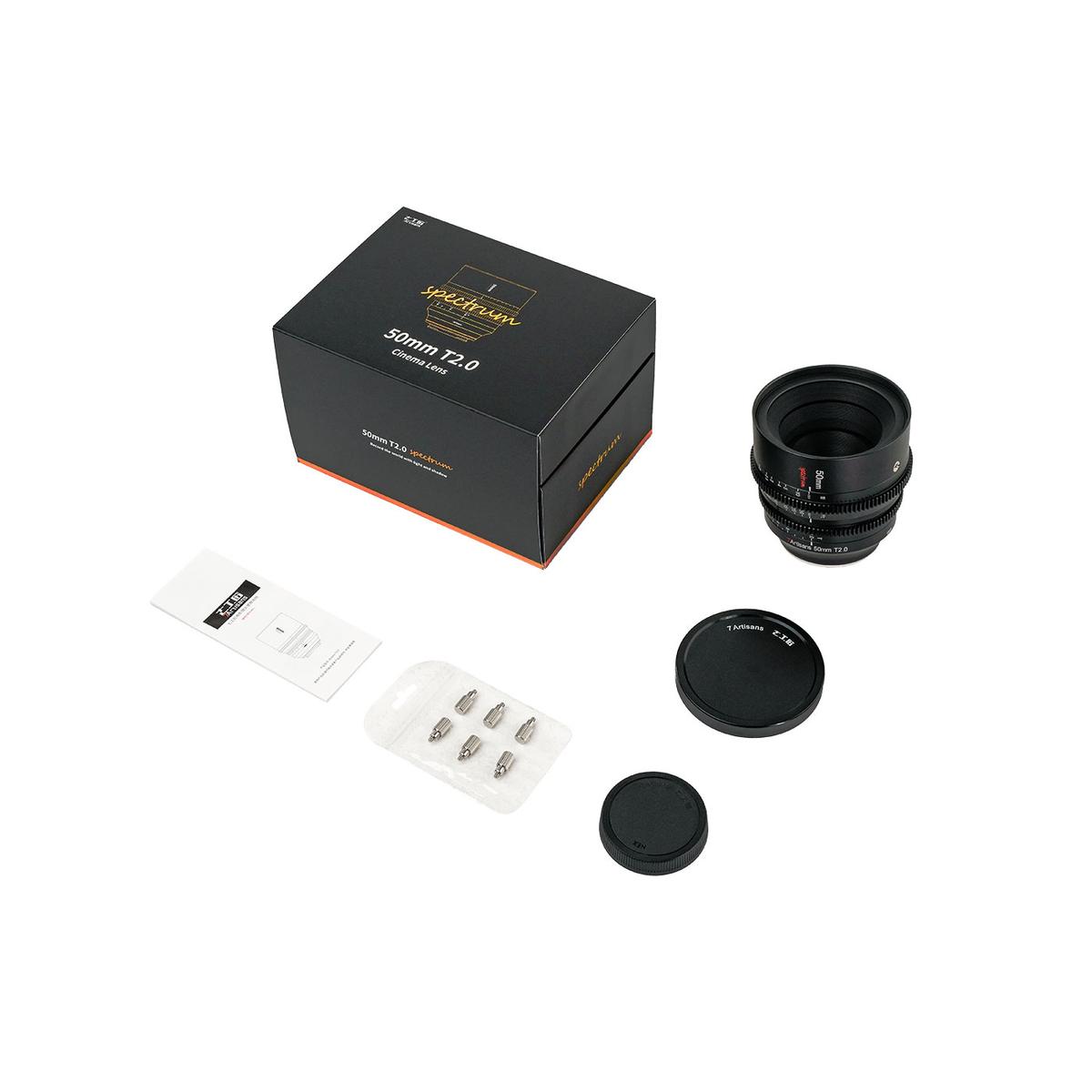 7Artisans Spectrum 50mm T2.0 Nikon Z Vollformat