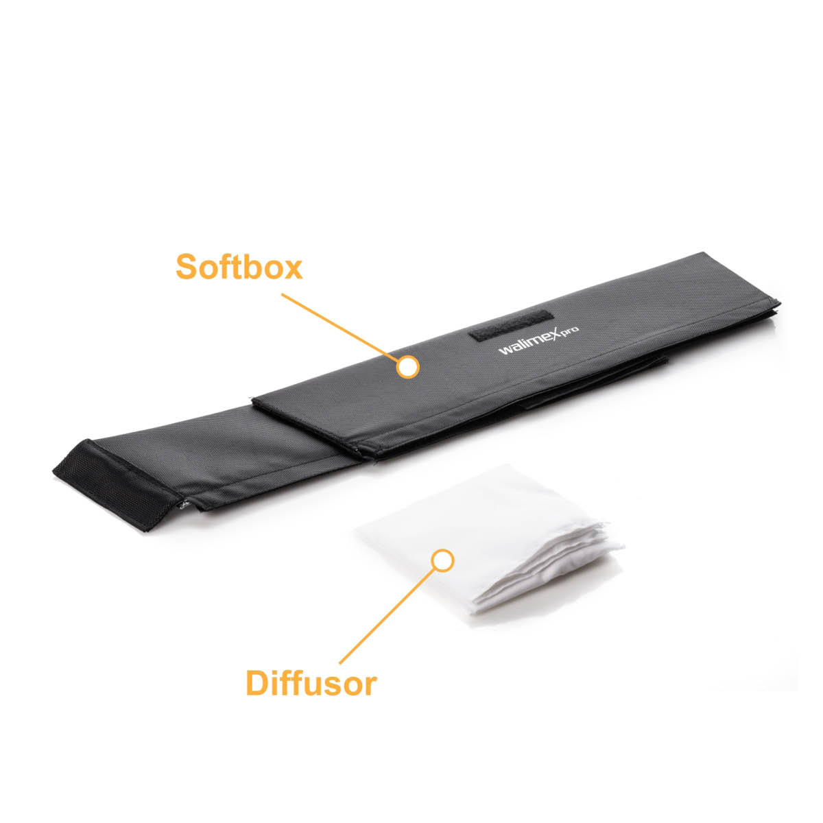 Walimex pro Softbox für Flex LED 500 Bi Color