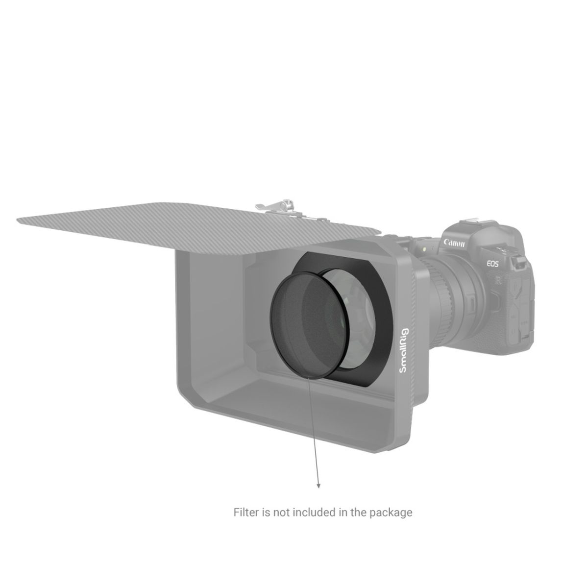 SmallRig 3458 Einschraub-Reduzierring mit Filtergewinde (77-114 mm) für Matte Box 2660