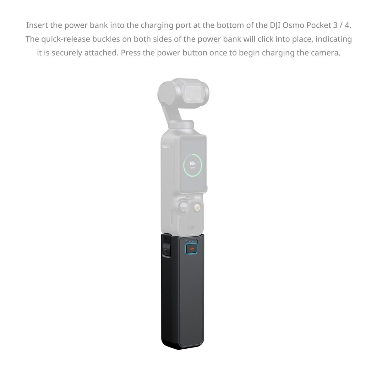 SmallRig 6713 Power Bank für DJI Osmo Pocket 3/4/4P