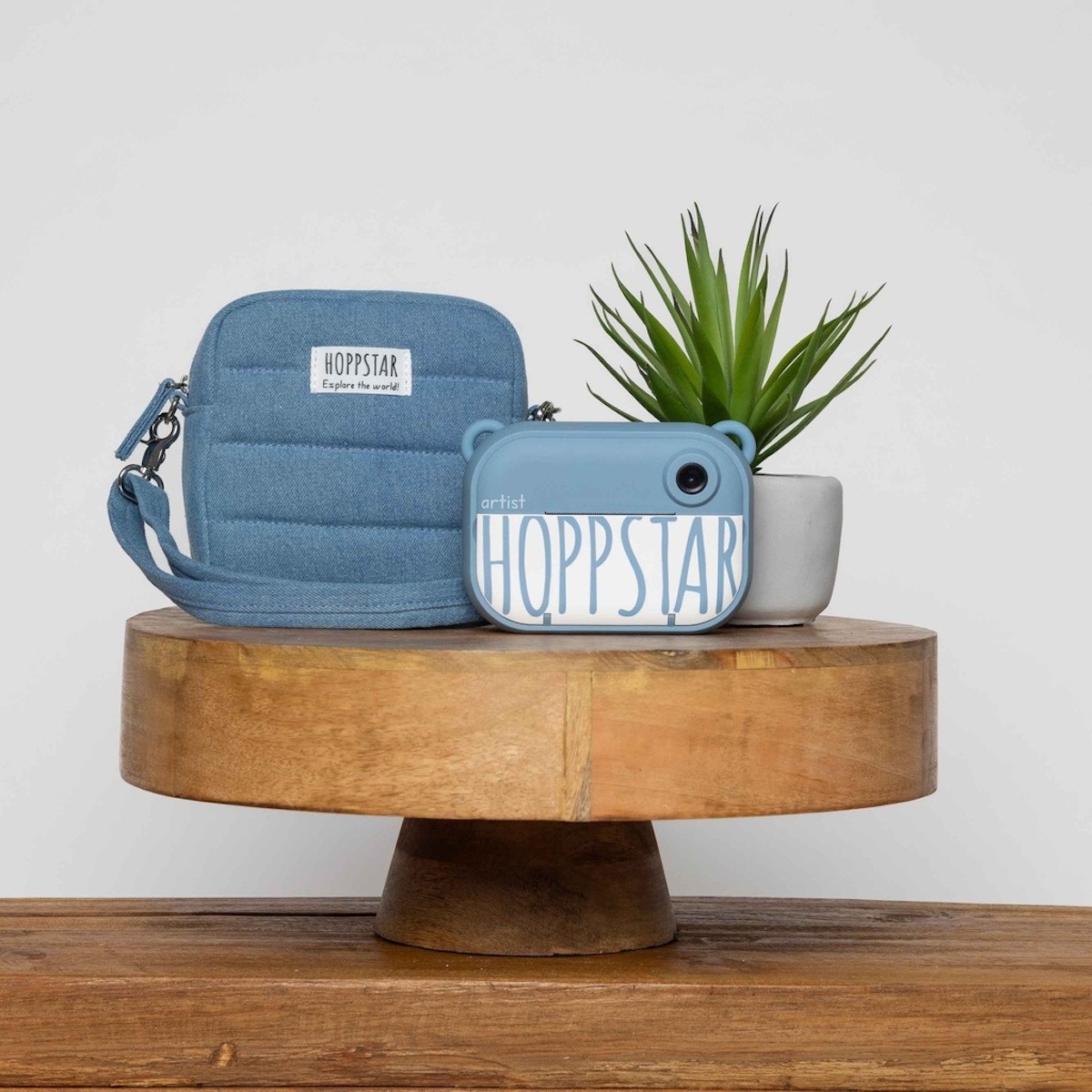 Hoppstar midi Tasche denim