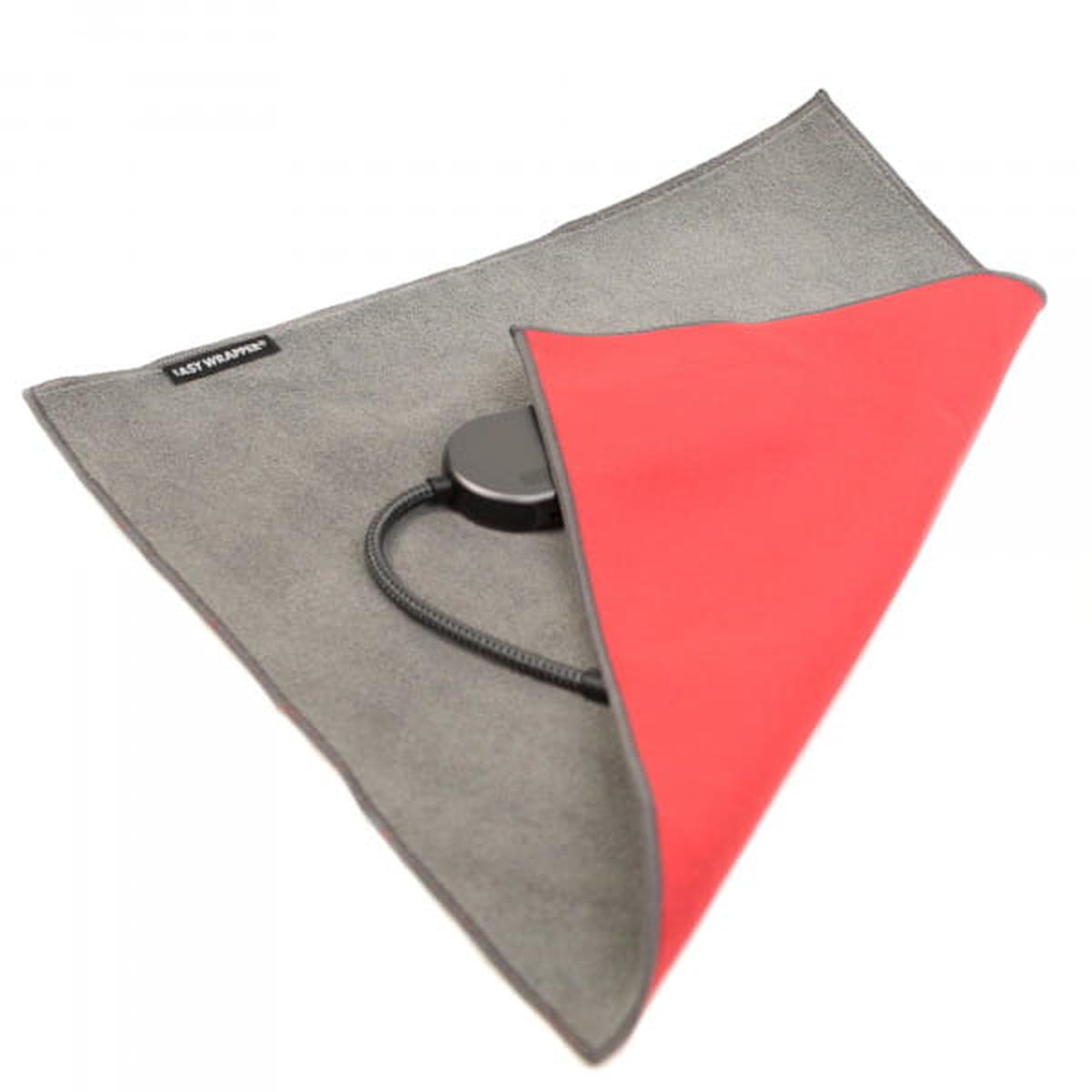 Easy Wrapper selbsthaftendes Einschlagtuch Rot Gr. S 28 x 28 cm