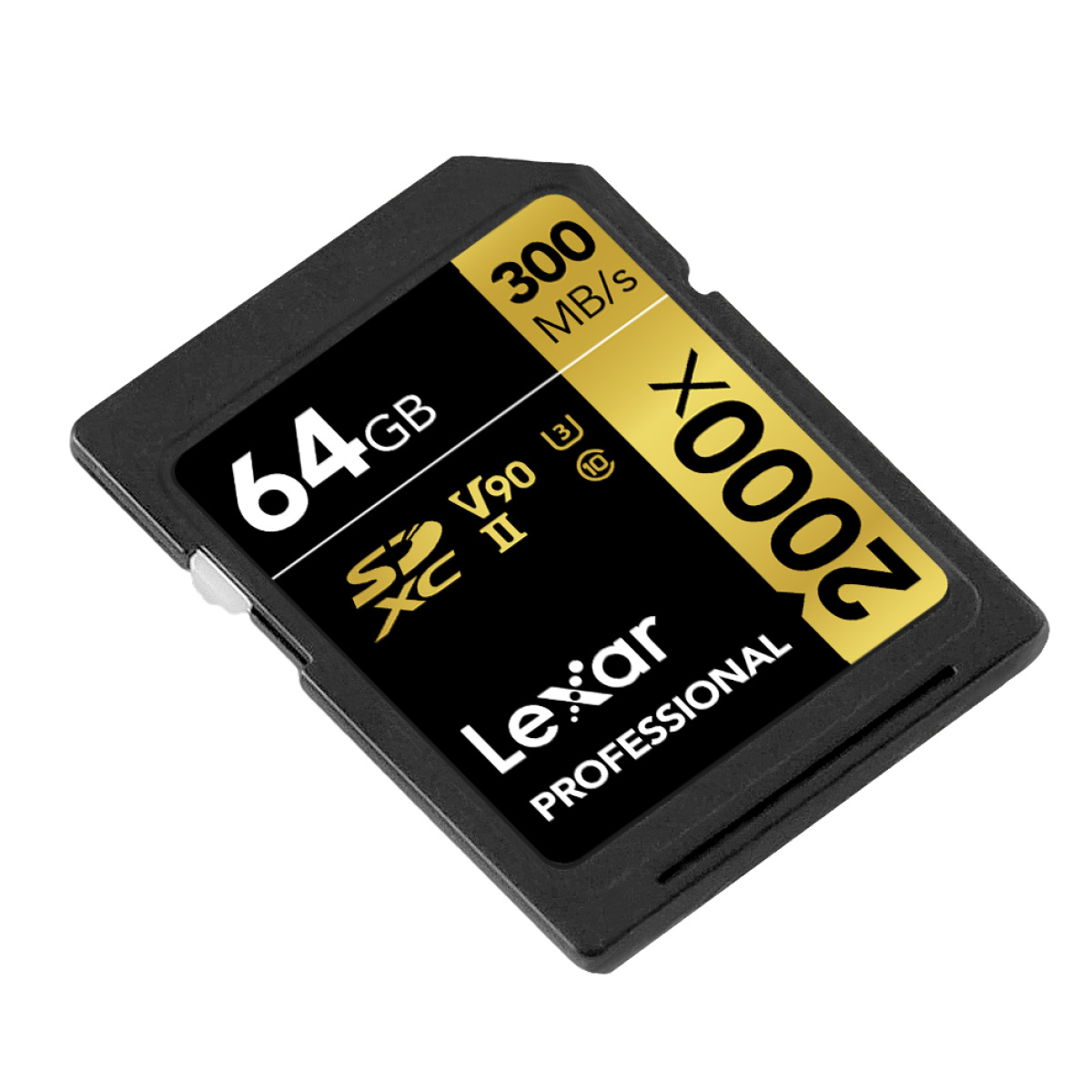 Lexar SDXC 64GB Professional UHS-II 2000x V90
