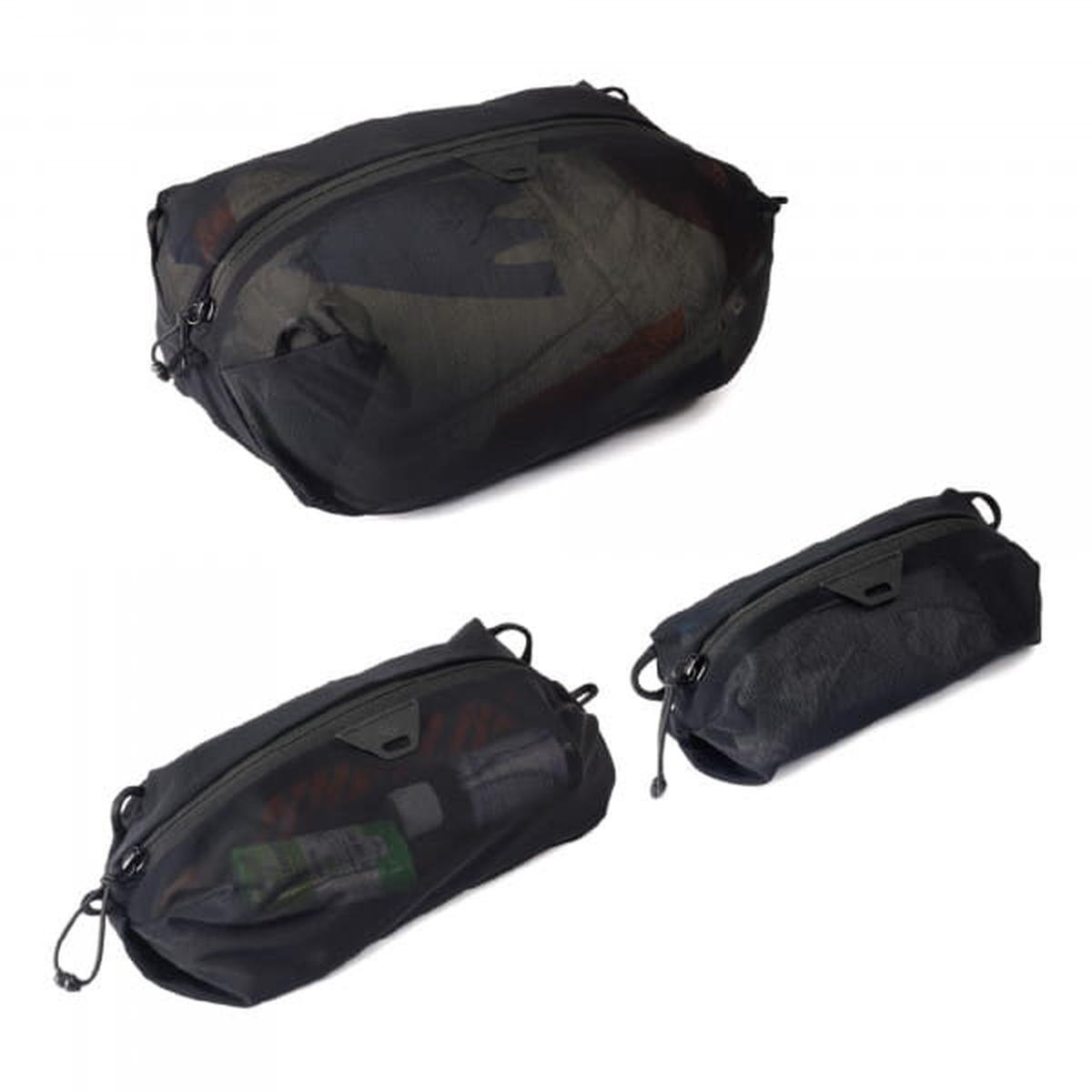 Peak Design Ultralight Mesh Packing Cube Bundle XXS-XS-S Black Peak Design Ultralight Mesh Packing Cube Bundle XXS-XS-S Black