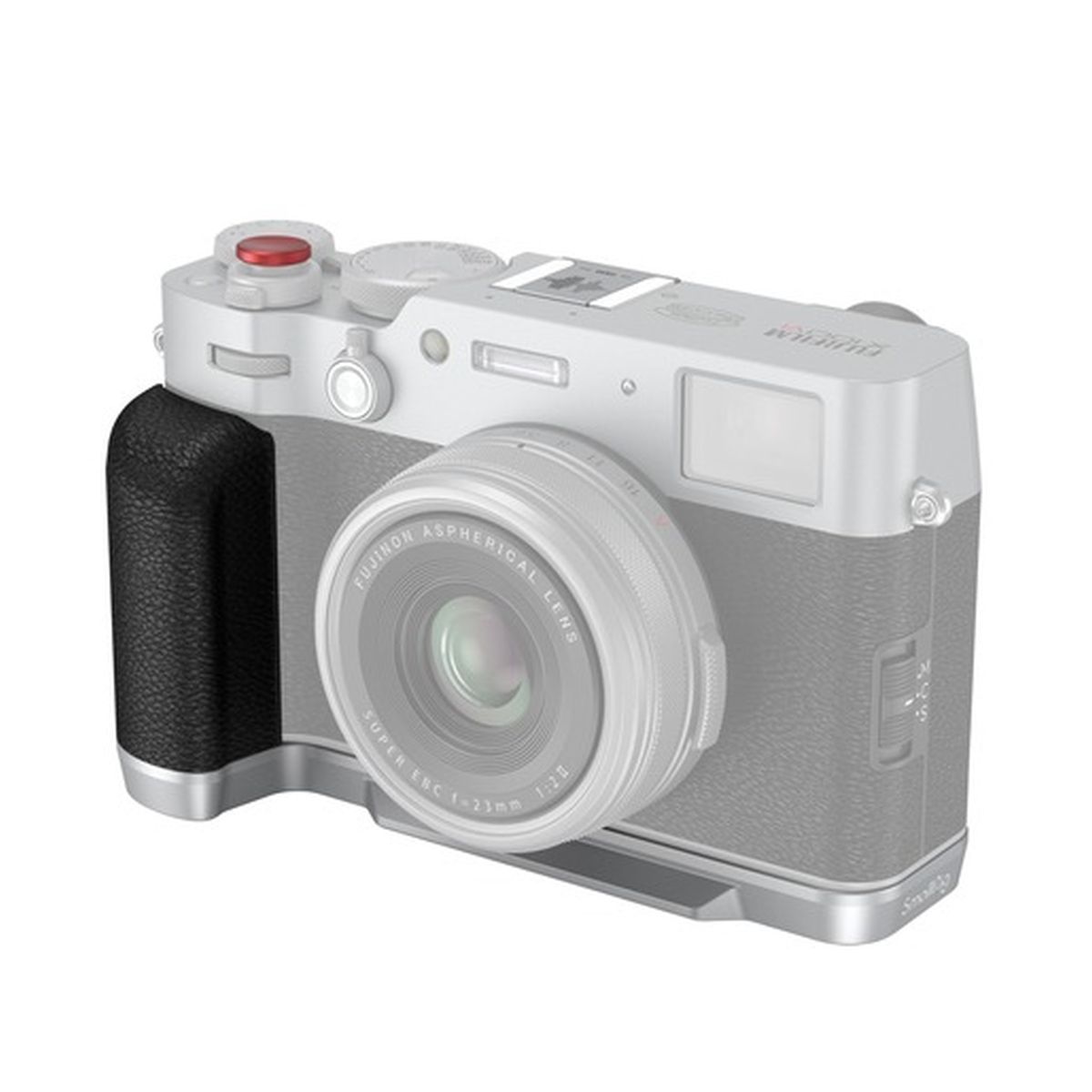 SmallRig 4555 L-Shape Griff für Fujifilm X100VI / X100V Silber