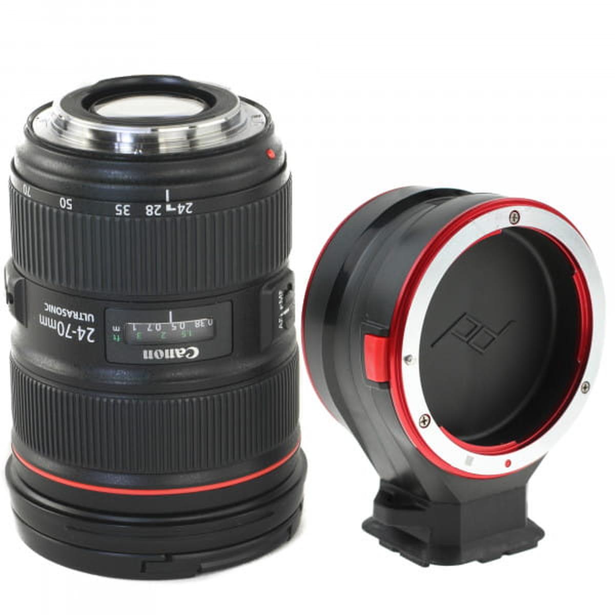 Peak Design Lens Kit für Canon EOS - Doppel-Objektivhalterung für Capture(Pro) Camera Clip und Slide