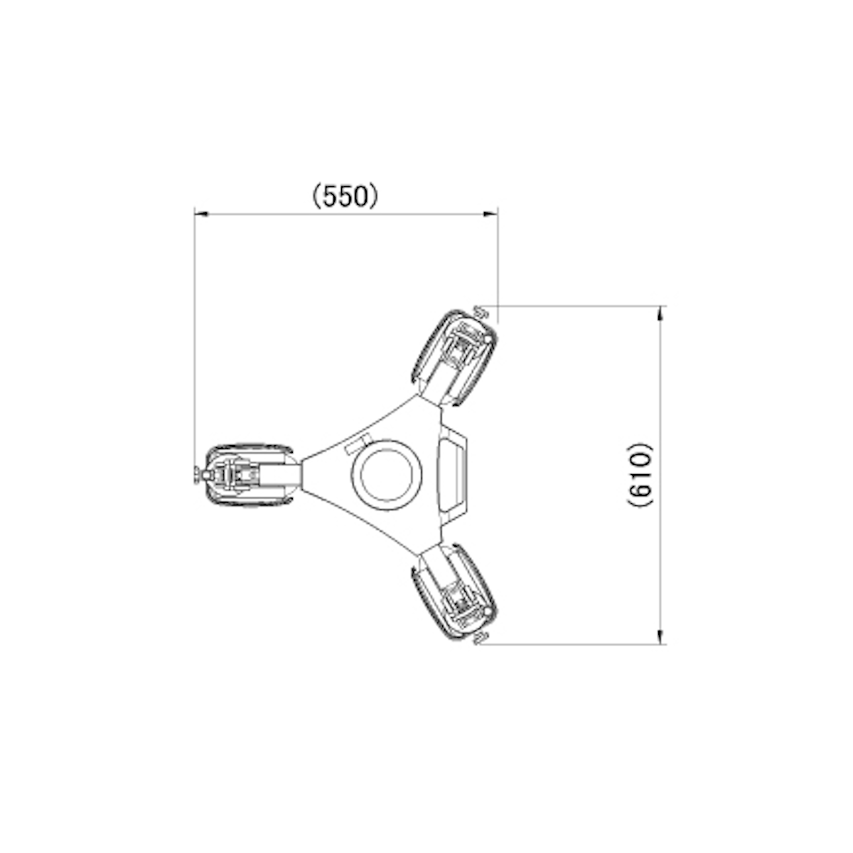 Libec P110S Compact Pedestal
