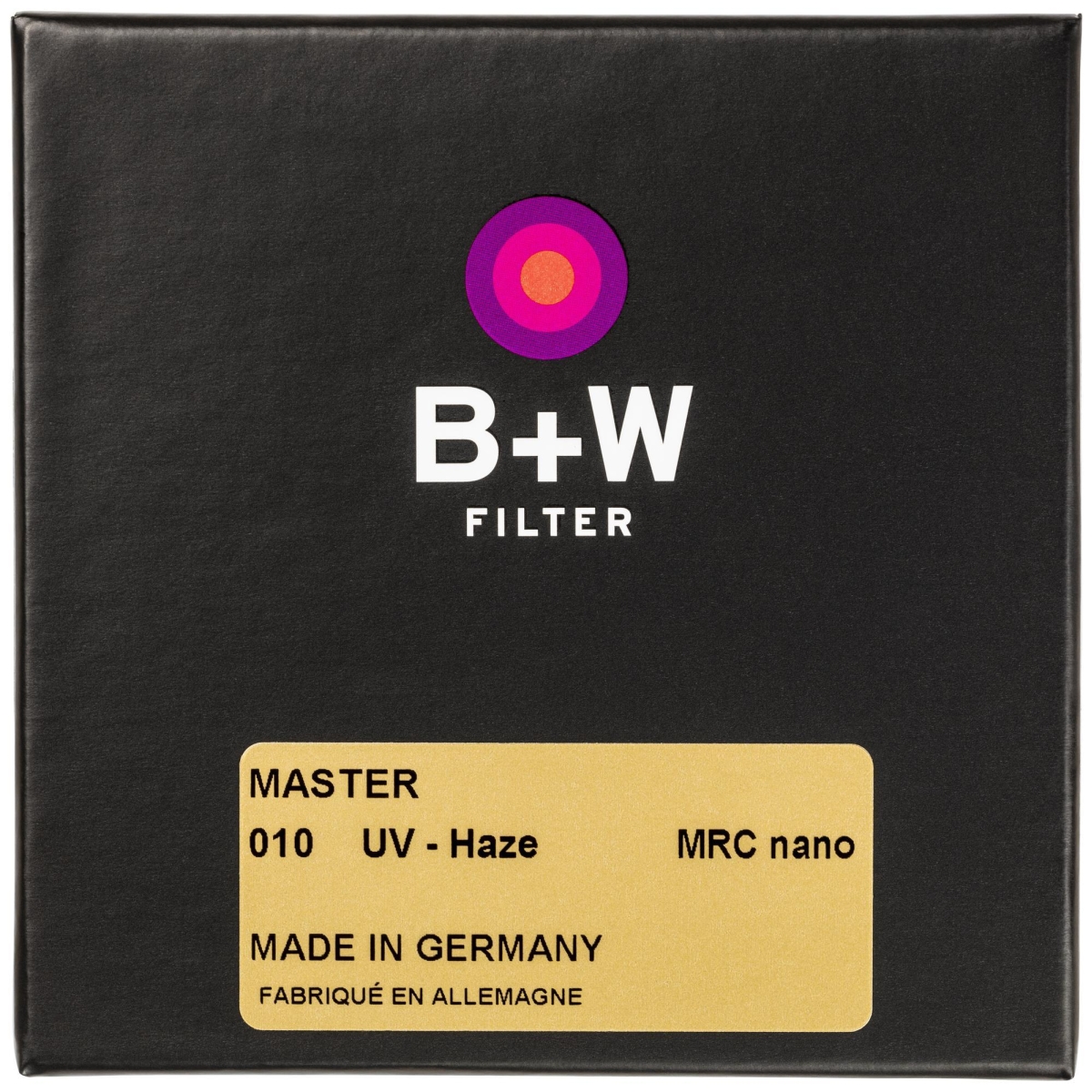 B+W UV Filter 52 mm Nano Master