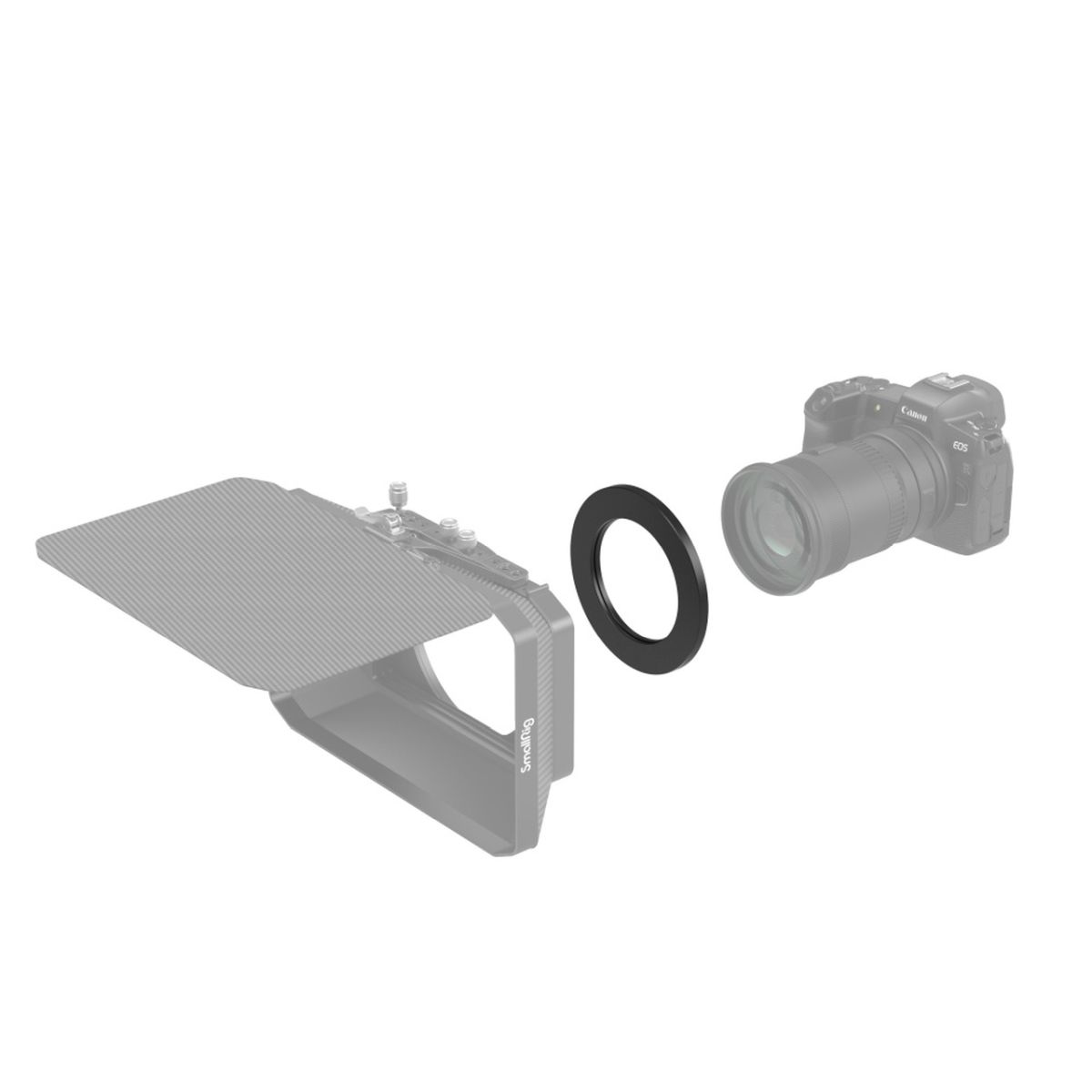 SmallRig 3458 Einschraub-Reduzierring mit Filtergewinde (77-114 mm) für Matte Box 2660