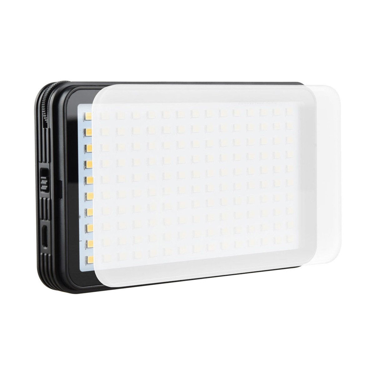 Godox Daylight Macro Continue Light Kit - Frontansicht tragbares LED-Licht mit abnehmbarem Diffusor