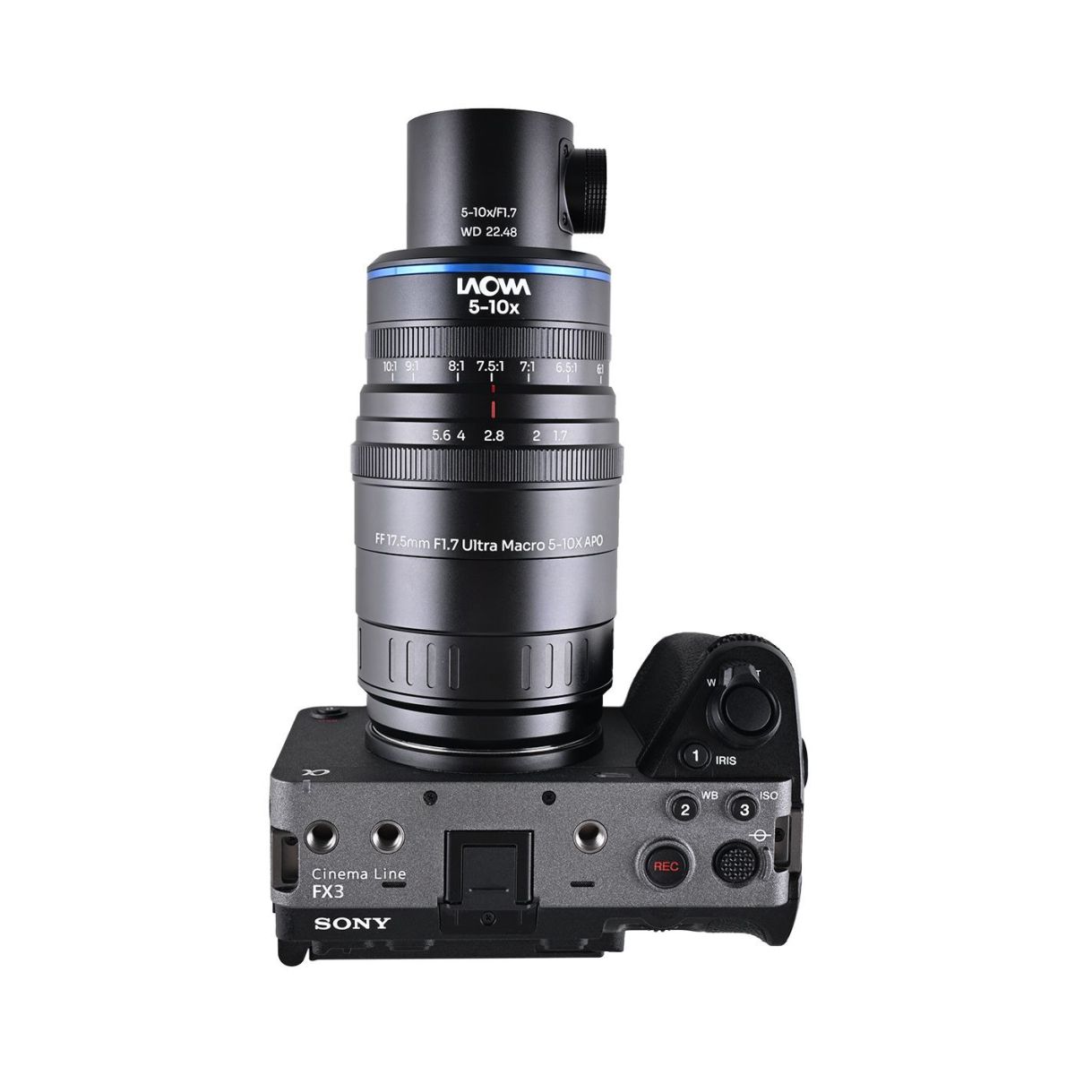 Laowa Aksen 17,5 mm 1:1,7 5-10X U.M. KA Sony FE