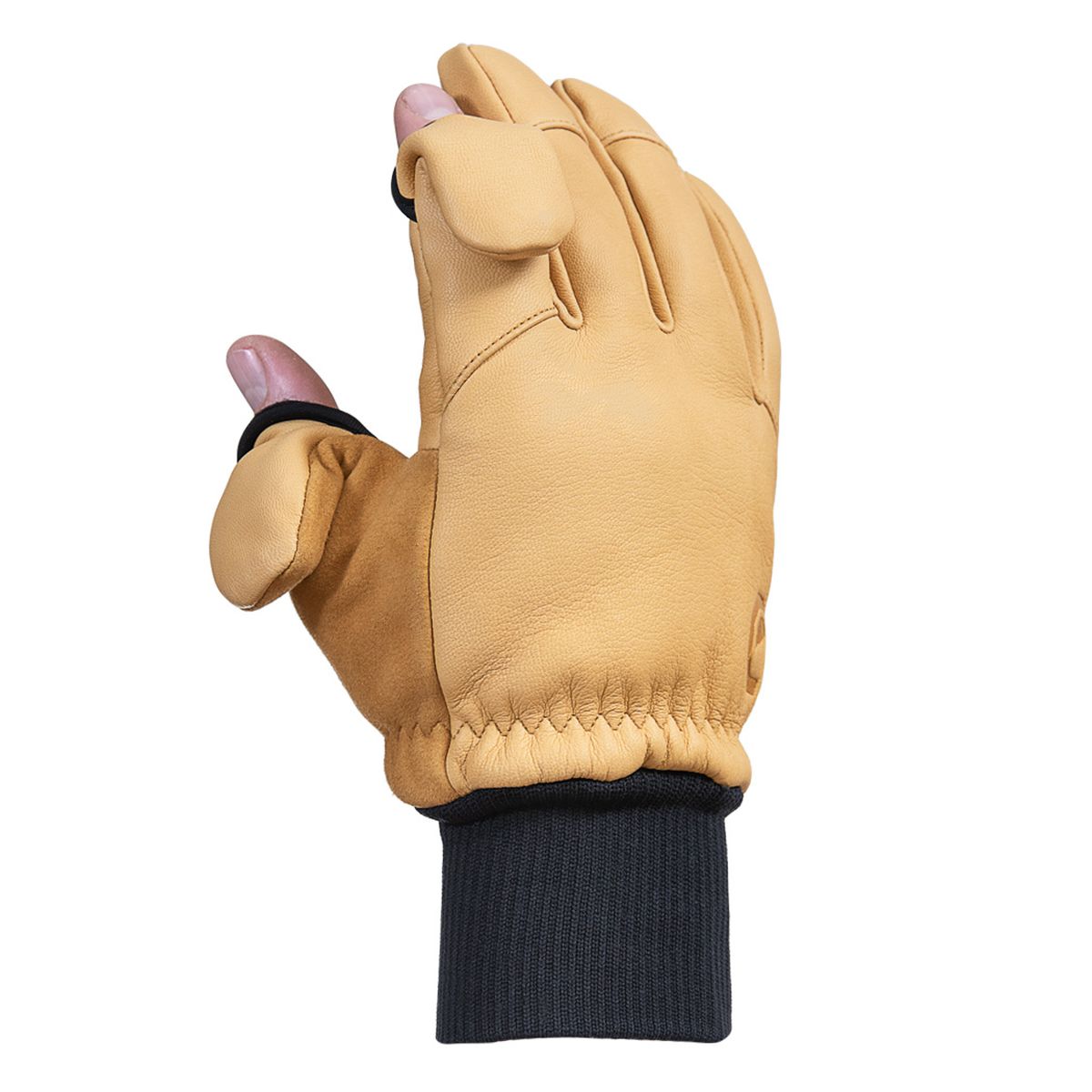 Vallerret Hatchet Leather Glove Natural, Leder-Fotohandschuhe L - Hellbraun