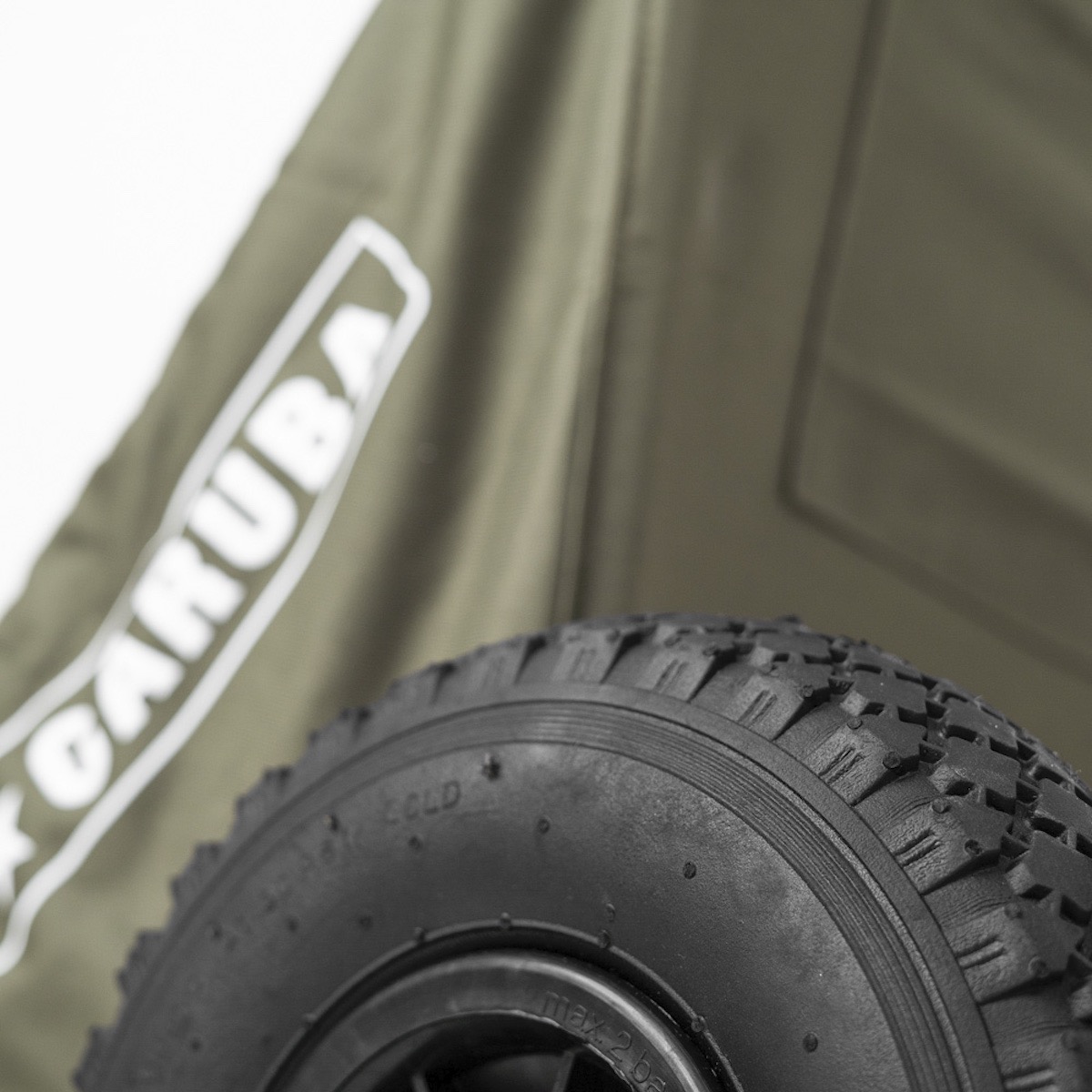 Caruba Sitztrolley I Pro inkl. Sonnendach Grün