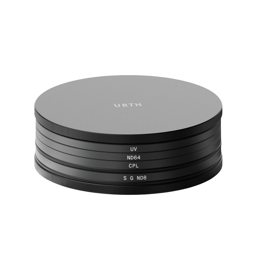 Urth 58 mm UV + CPL + ND64 + Soft GND8 Kit Plus+ Vorderansicht
